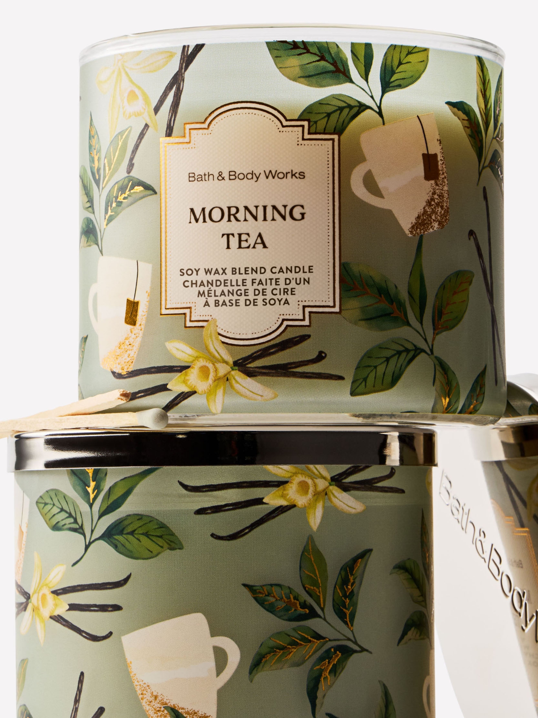 Morning Tea 3-Wick Candle 411g - Image 2 of 4
