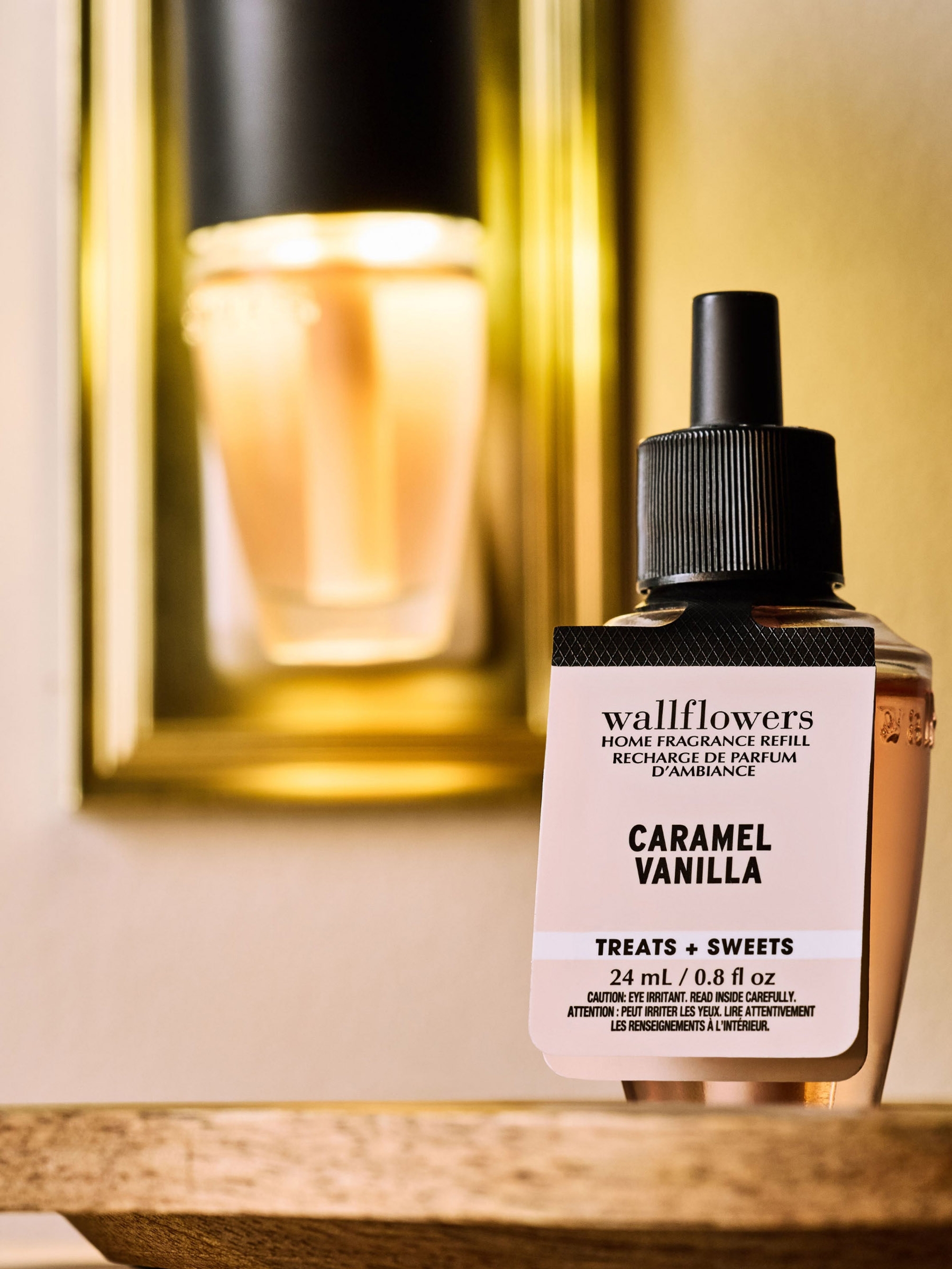 Caramel & Vanilla Wallflowers Fragrance Refill 24 ml - Image 3 of 4