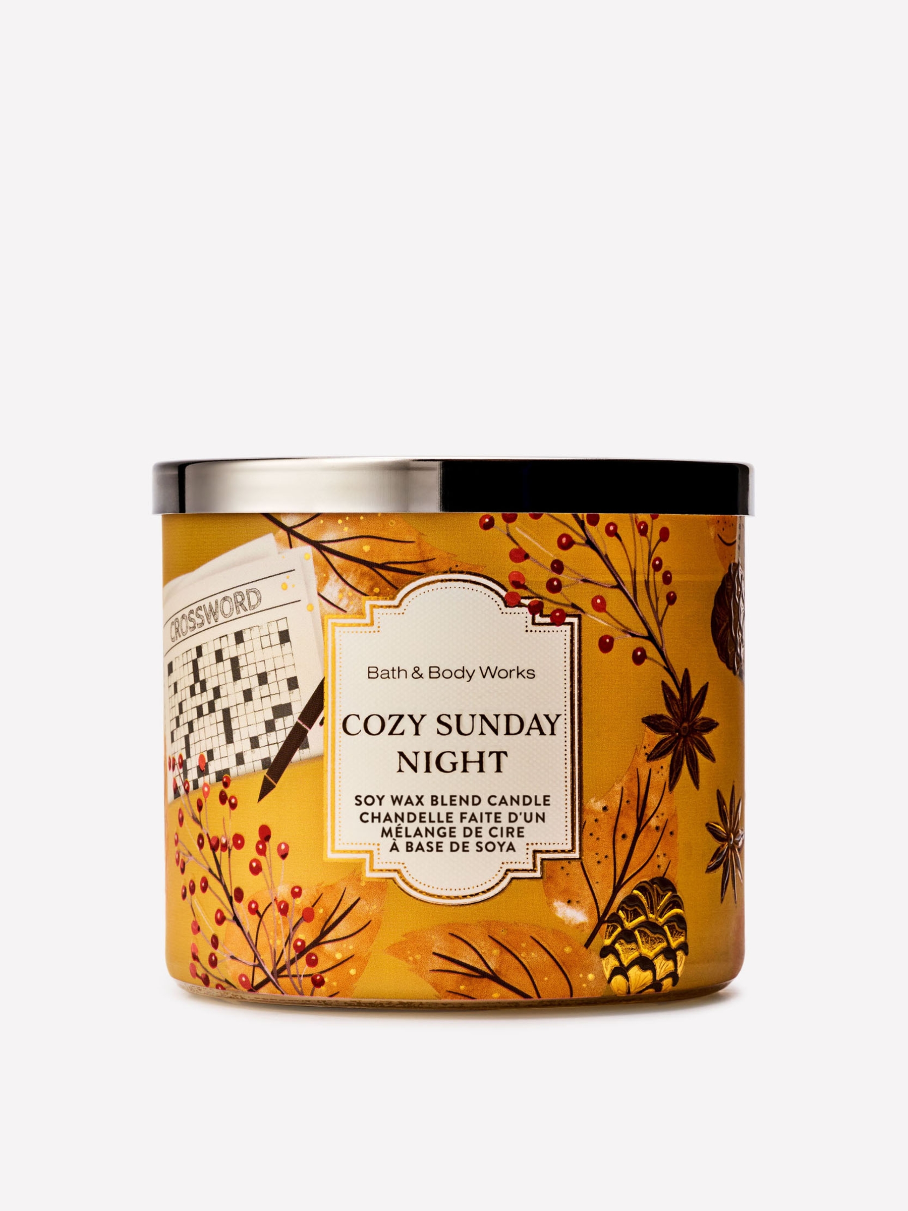 Cozy Sunday Night 3-Wick Candle 411g - Image 1 of 3