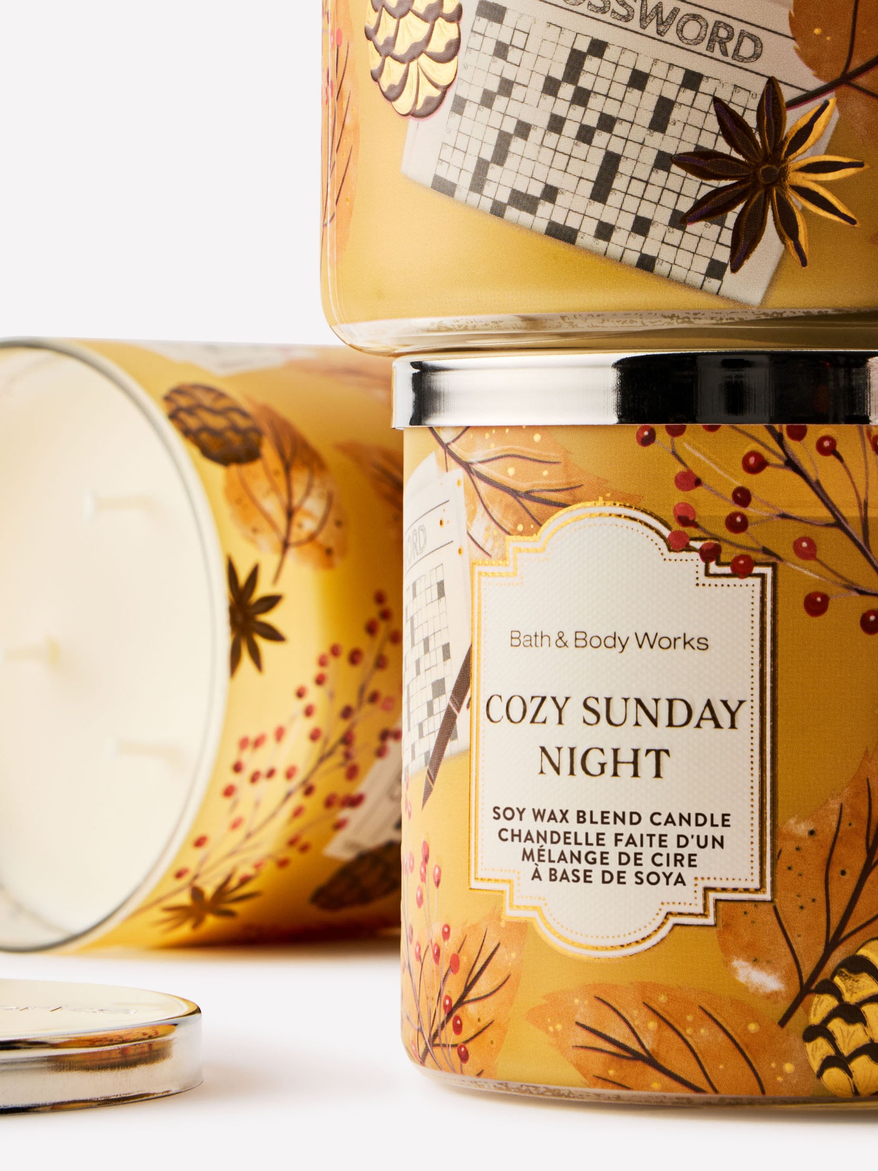 Cozy Sunday Night 3-Wick Candle 411g - Image 2 of 3