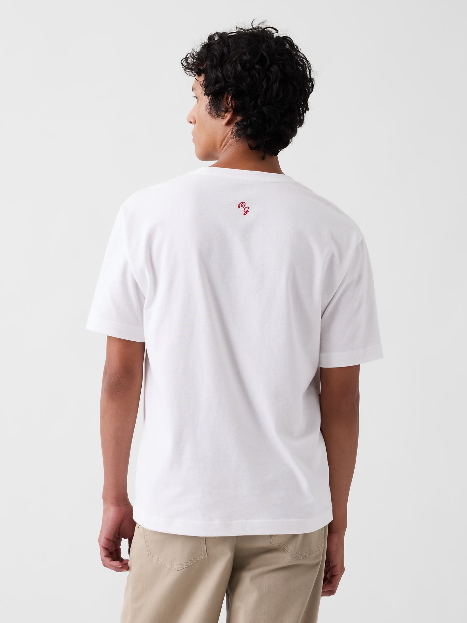 Gap x Malbon White Brannan Bear T-Shirt - Image 3 of 9