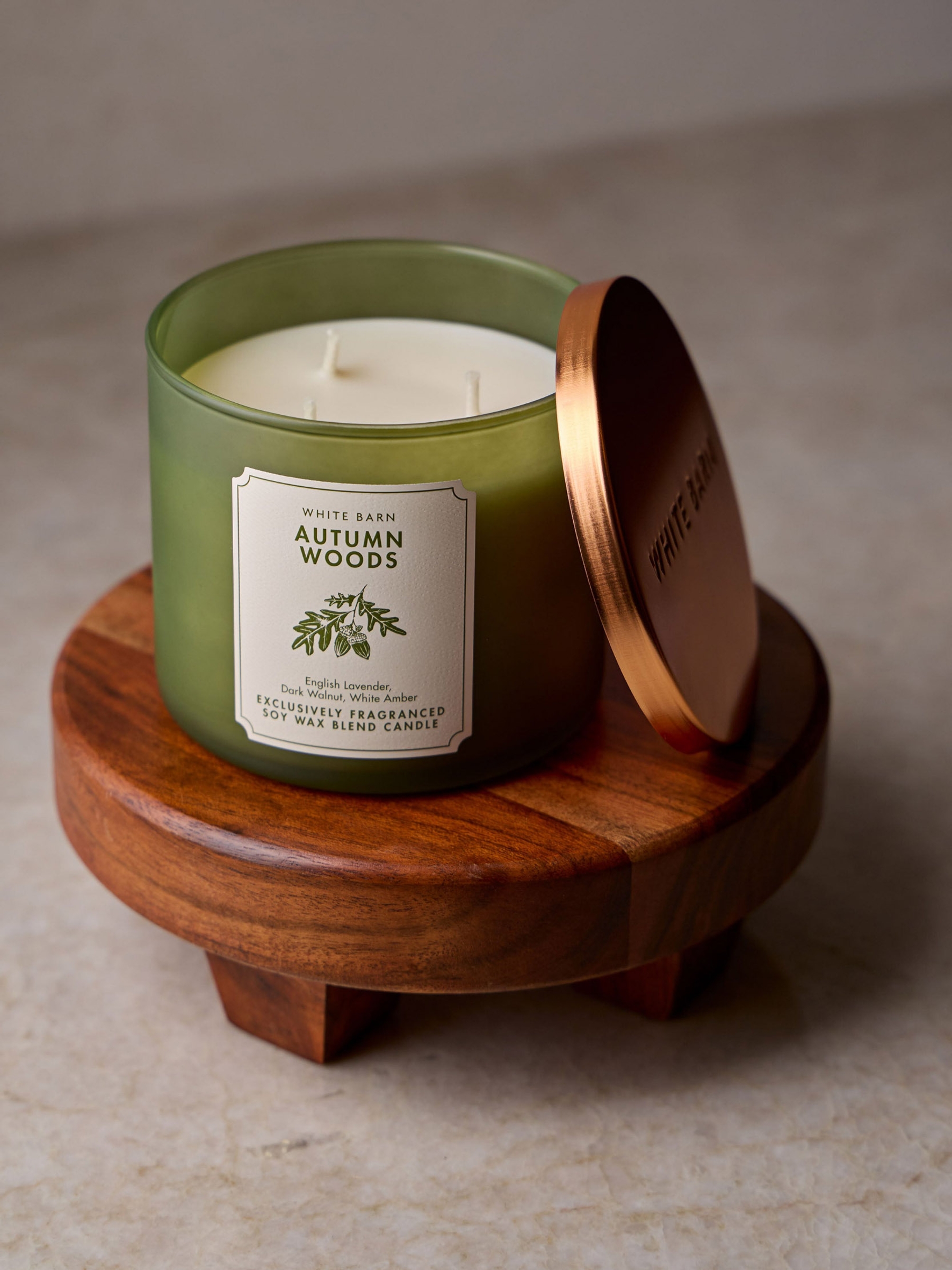 Autumn Woods 3-Wick Candle - Image 4 of 5
