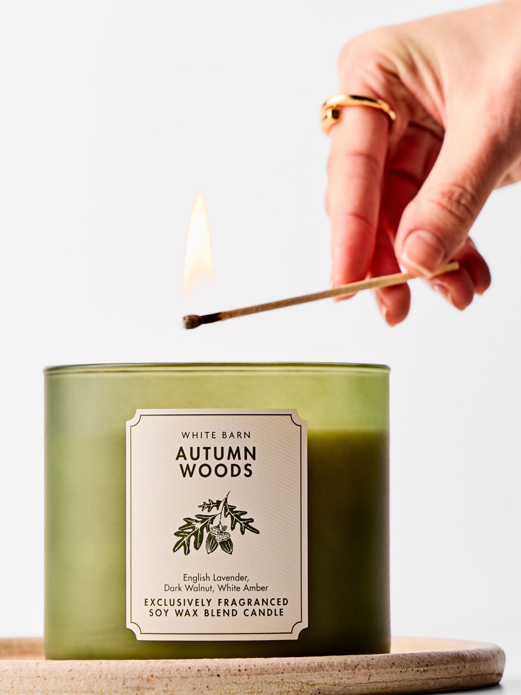 Autumn Woods 3-Wick Candle - Image 5 of 5