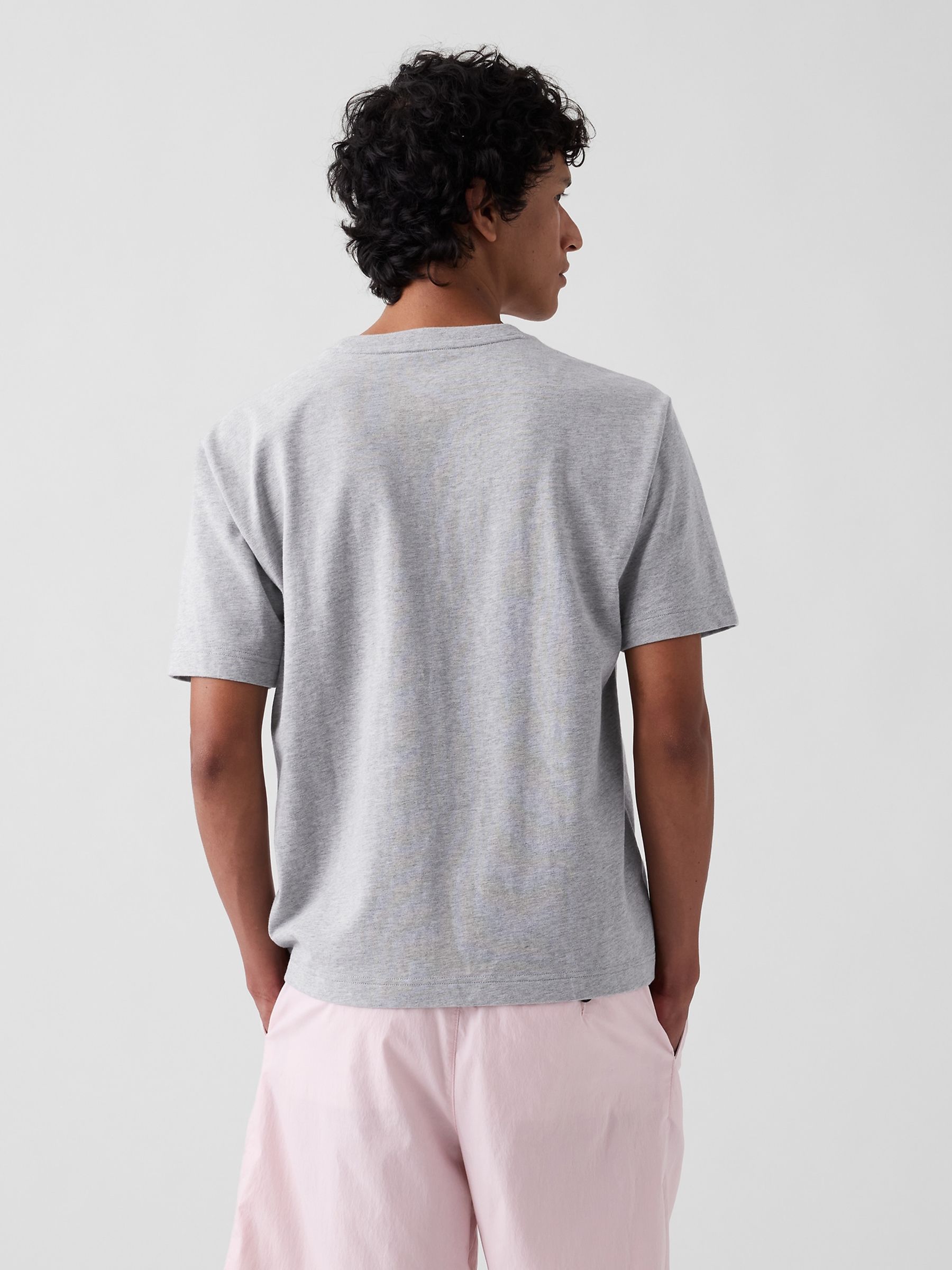 Gap x Malbon Grey Logo T-Shirt - Image 2 of 7
