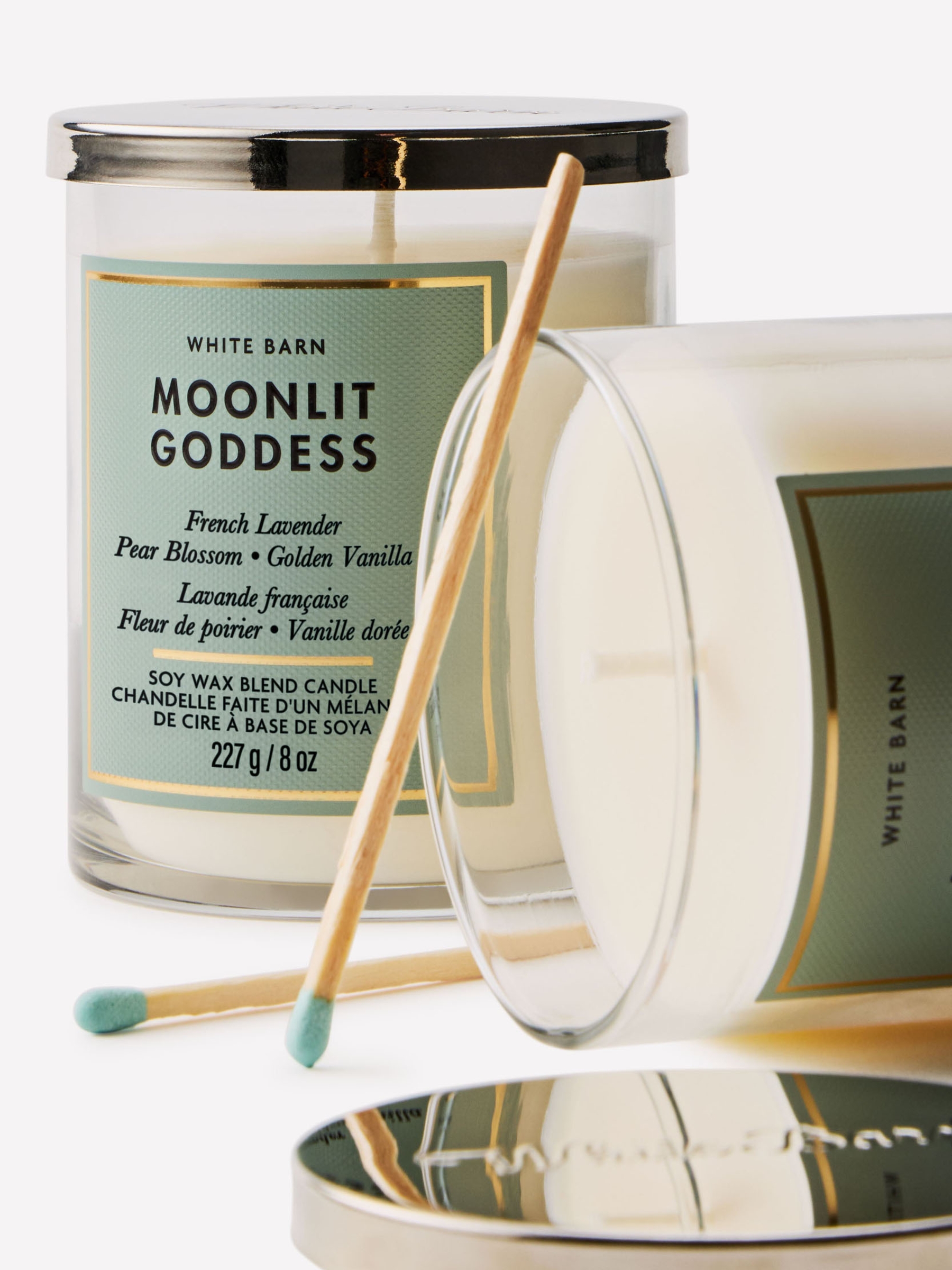 Moonlit Goddess Single Wick Candle 227g - Image 2 of 3 Moonlit Goddess Single Wick Candle 227g - Image 2 of 3