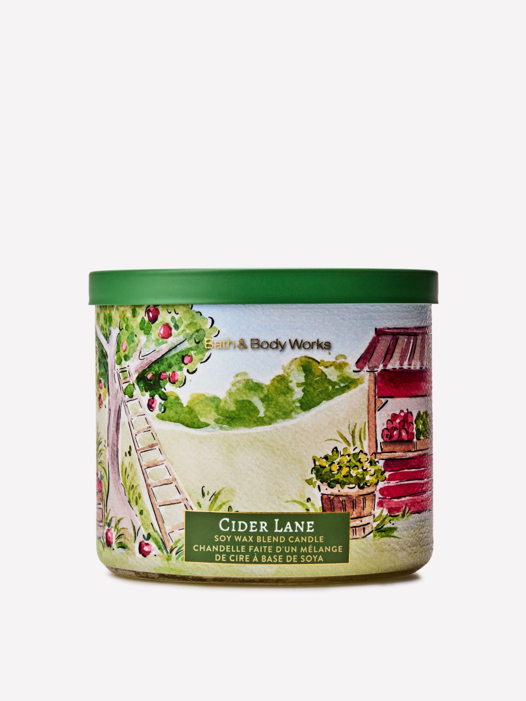 Cider Lane 3-Wick Candle 411g - Image 1 of 4