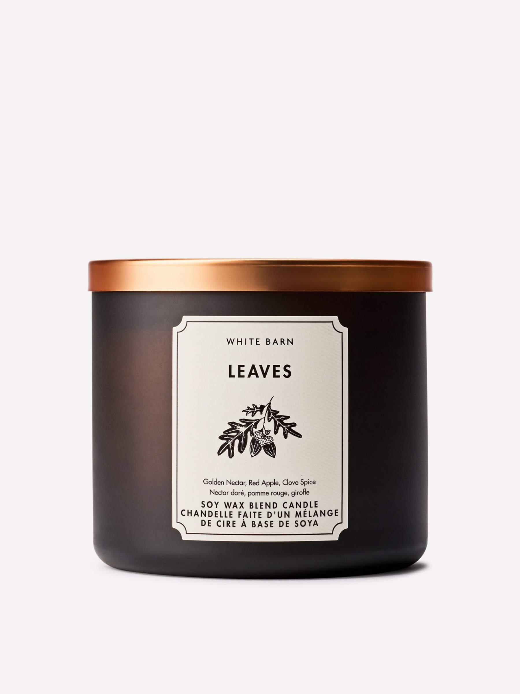Leaves 3-Wick Candle - Image 1 of 4