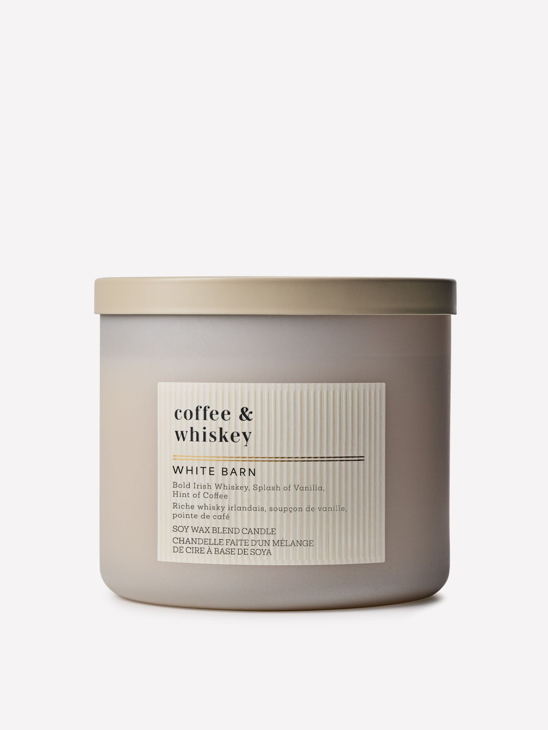 Coffee and Whiskey 3Wick Candle 104g - Image 1 of 4