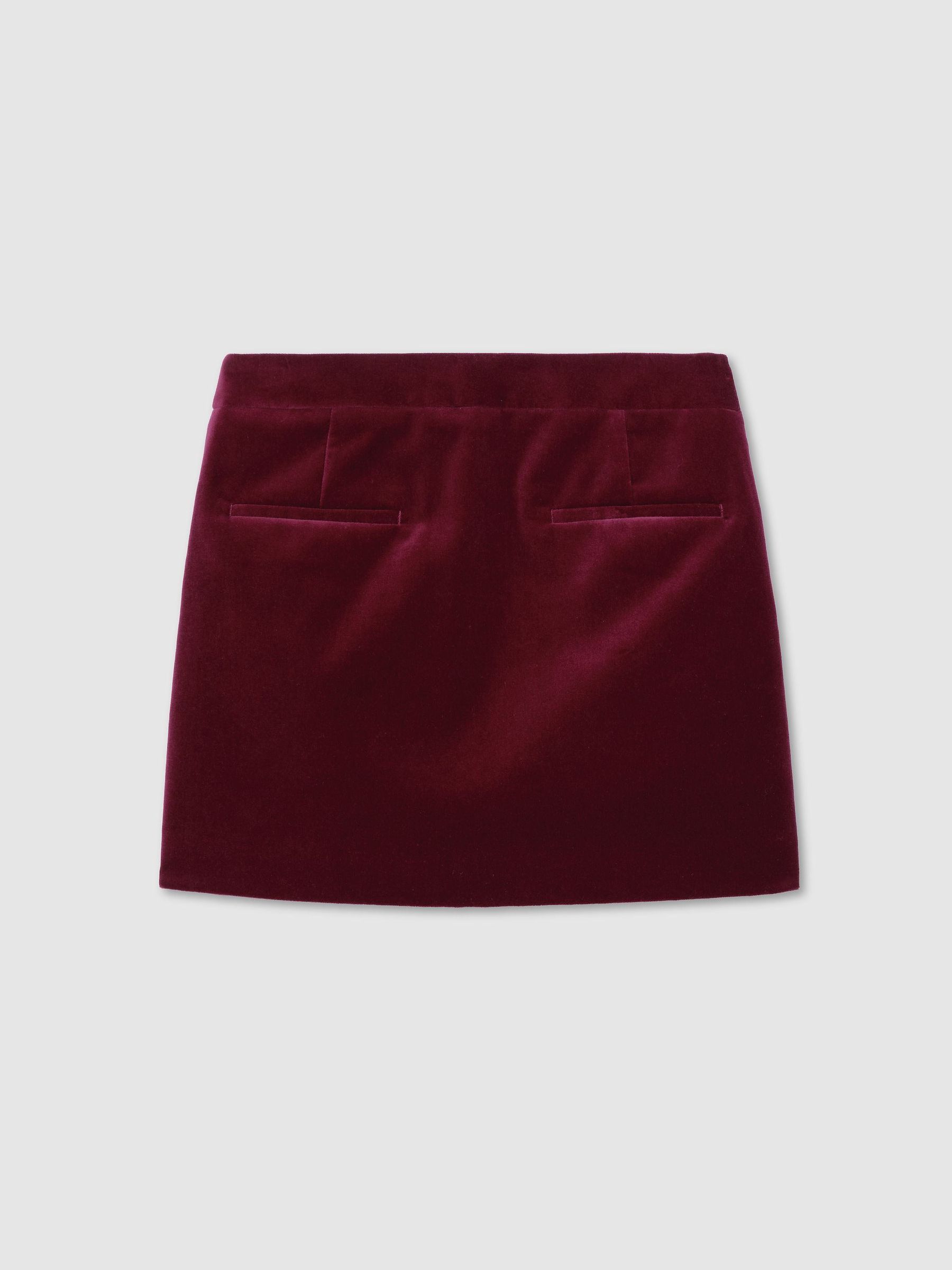 Skirt in Dark Red - Image 2 of 8