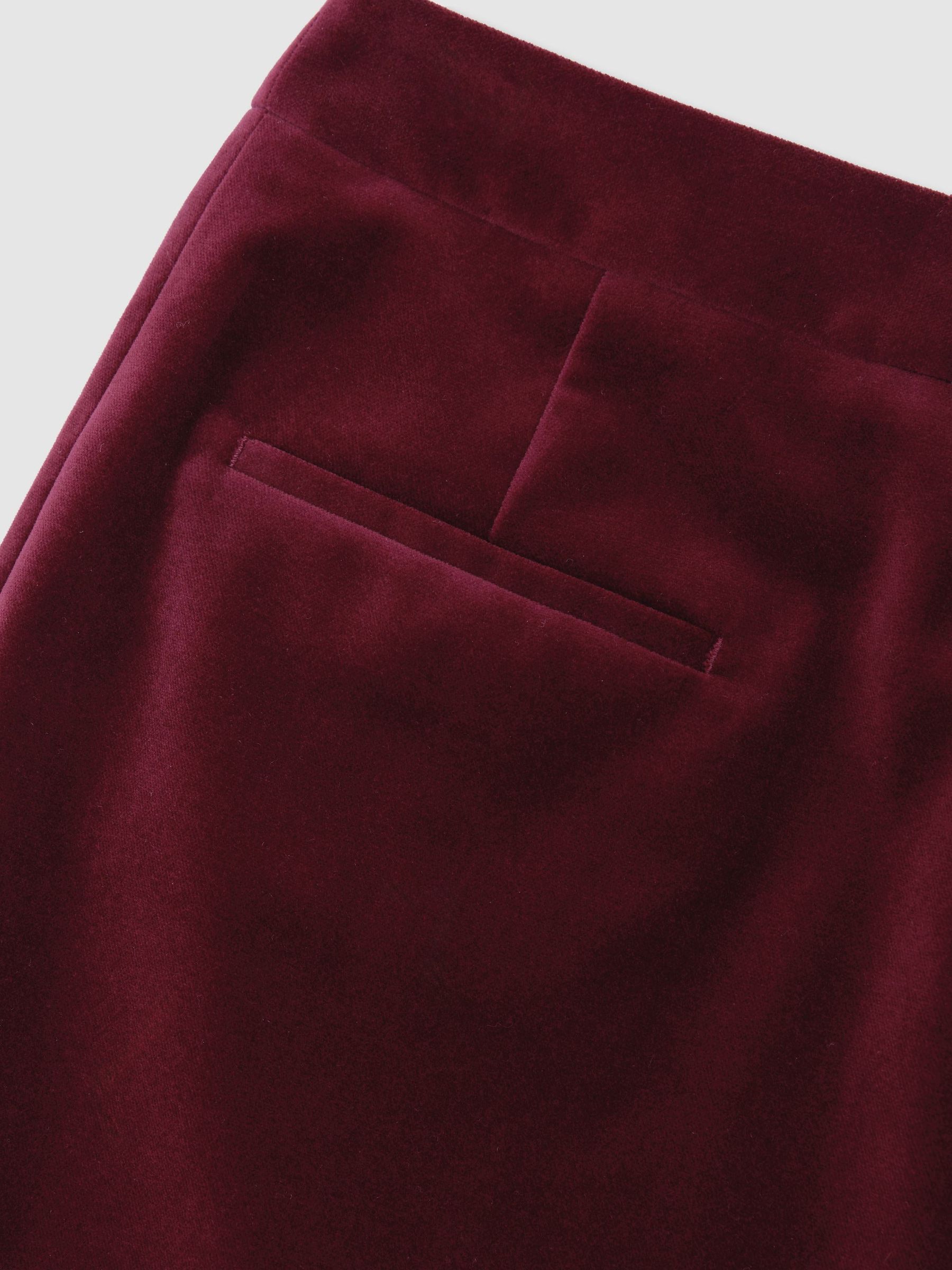 Skirt in Dark Red - Image 8 of 8