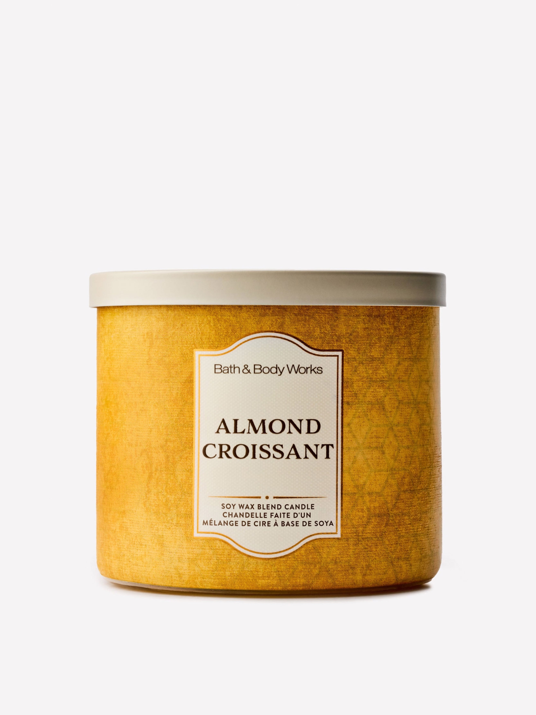 Almond Croissant 3-Wick Candle 411g - Image 1 of 4 Almond Croissant 3-Wick Candle 411g - Image 1 of 4