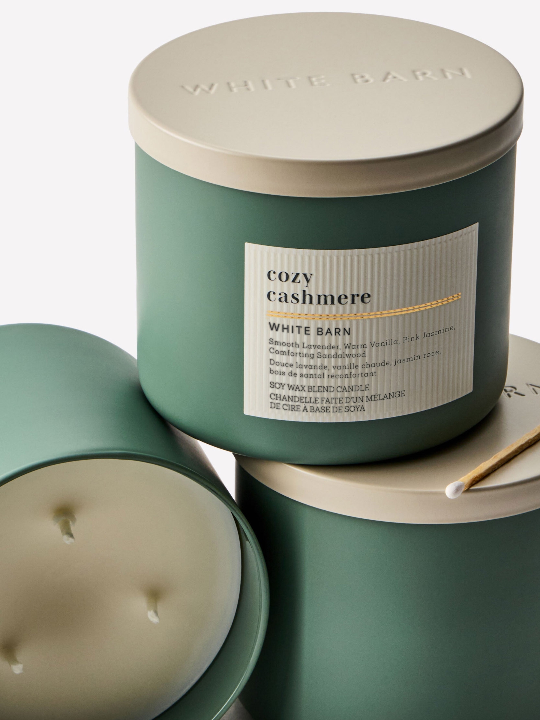 Cozy Cashmere 3Wick Candle 104g - Image 2 of 4 Cozy Cashmere 3Wick Candle 104g - Image 2 of 4