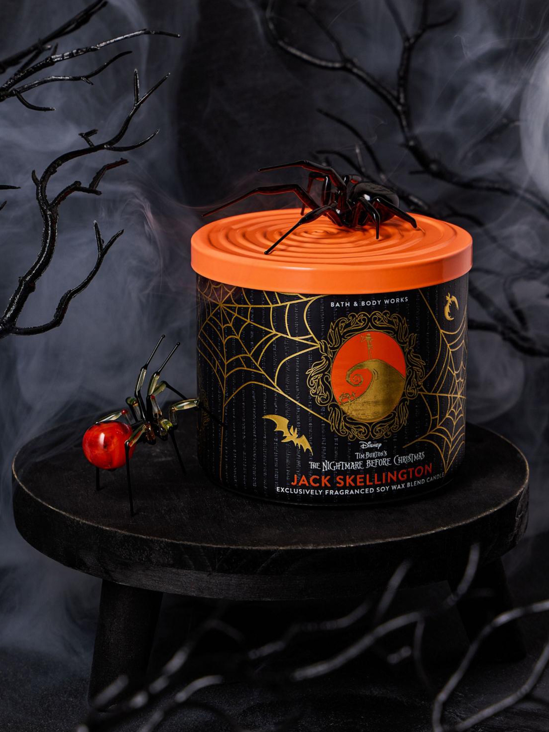 Jack Skellington 3-Wick Candle 411g - Image 4 of 5