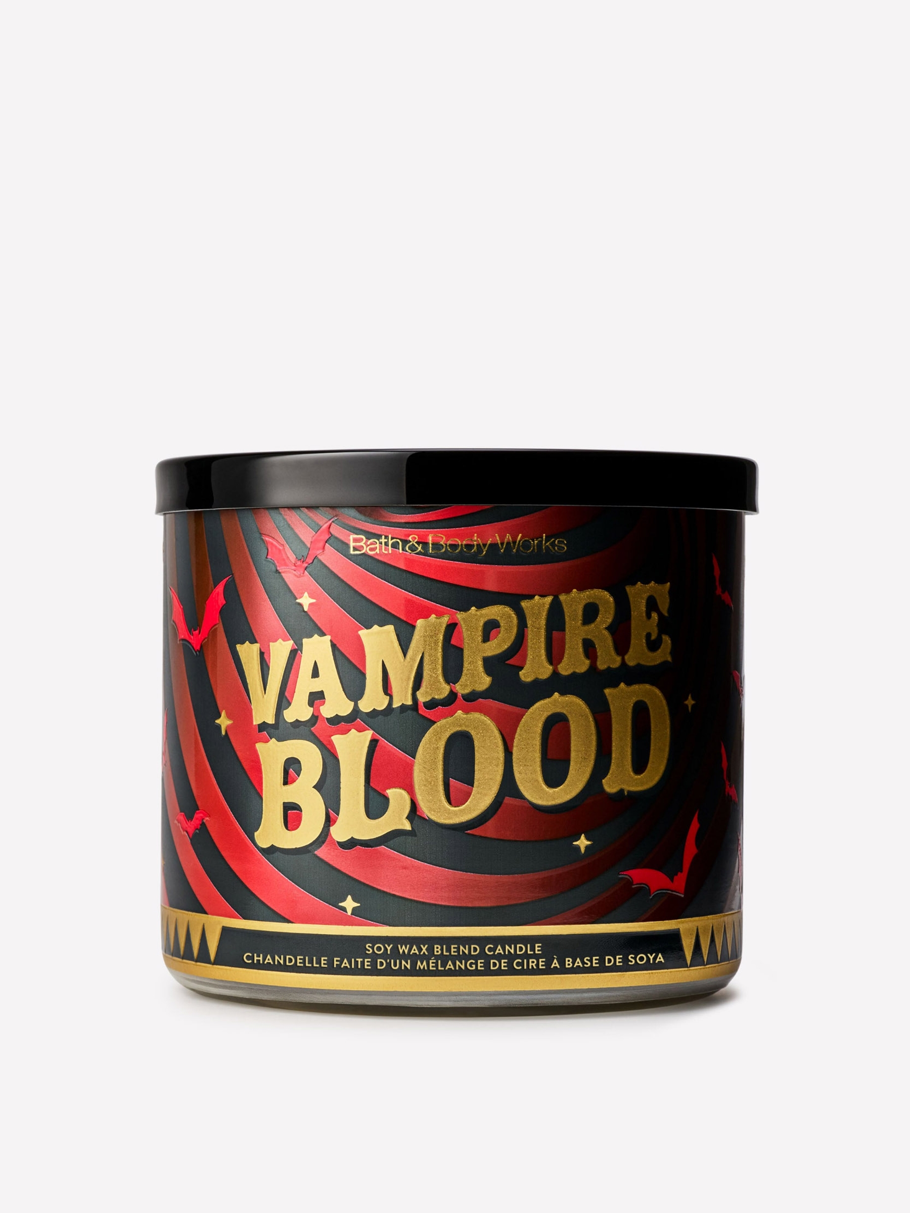 Vampire Blood 3-Wick Candle 411g - Image 1 of 4 Vampire Blood 3-Wick Candle 411g - Image 1 of 4