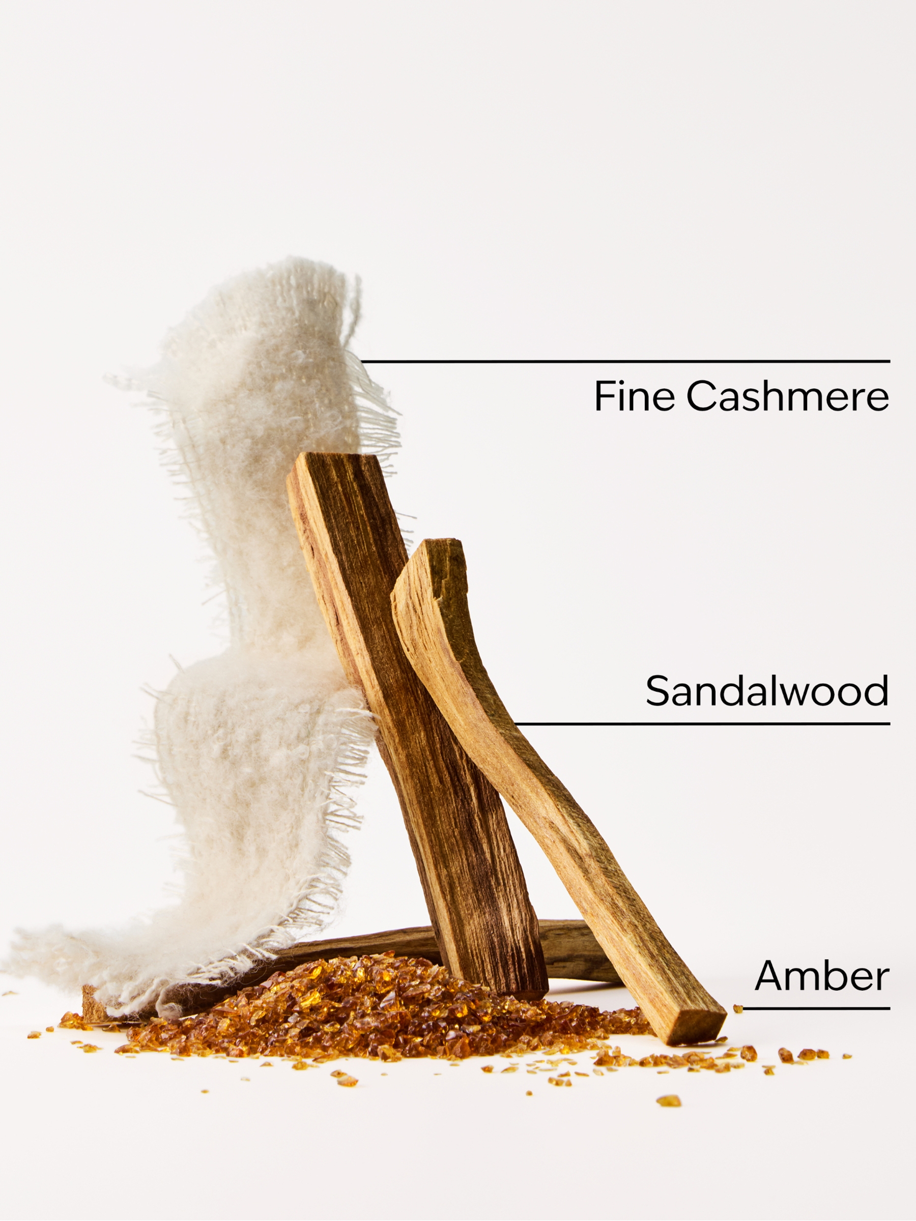 Santal & Amber Single Wick Ceramic Candle 227g - Image 3 of 5