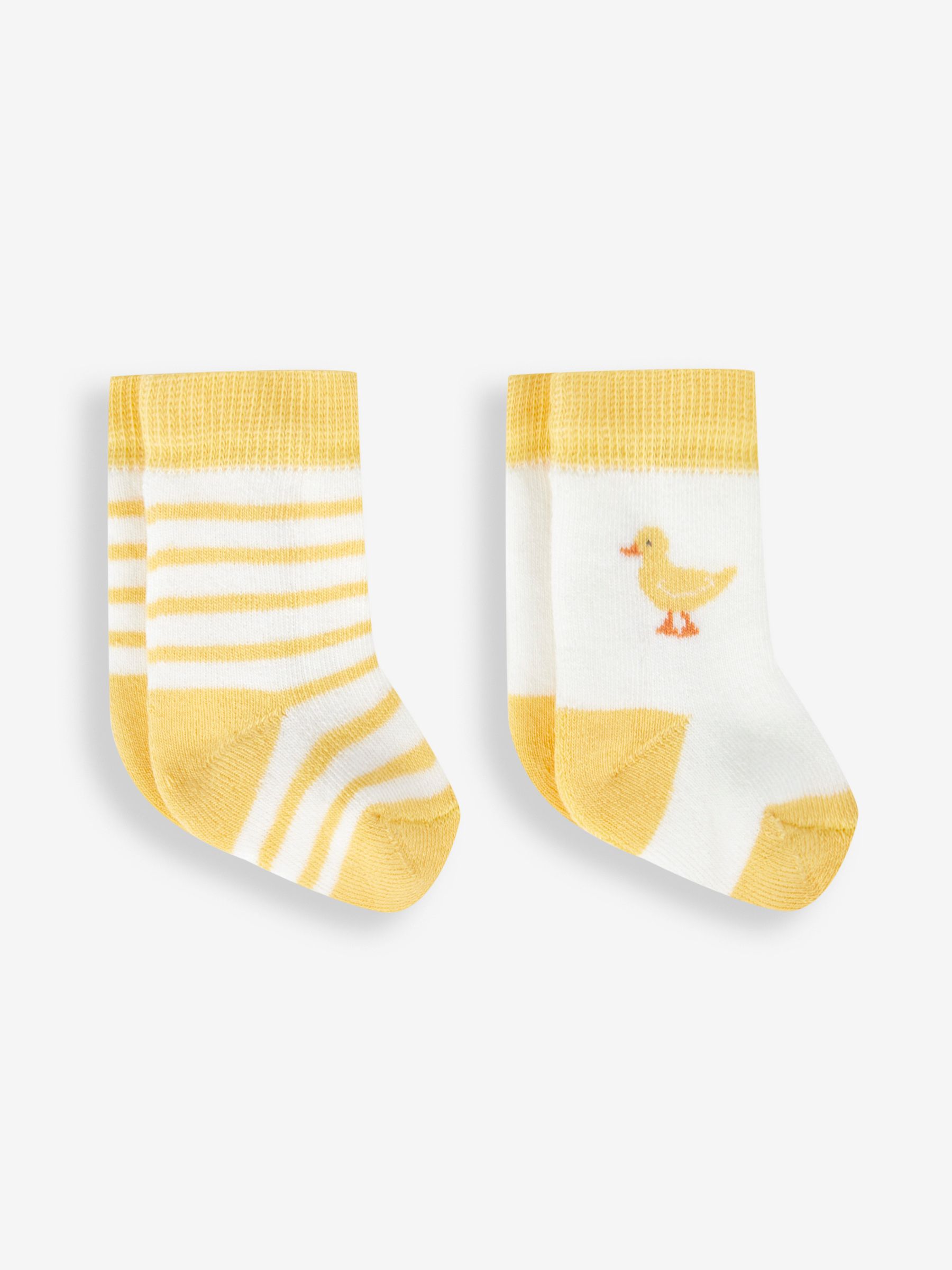 Yellow Duck 2-Pack Baby Socks - Image 1 of 1