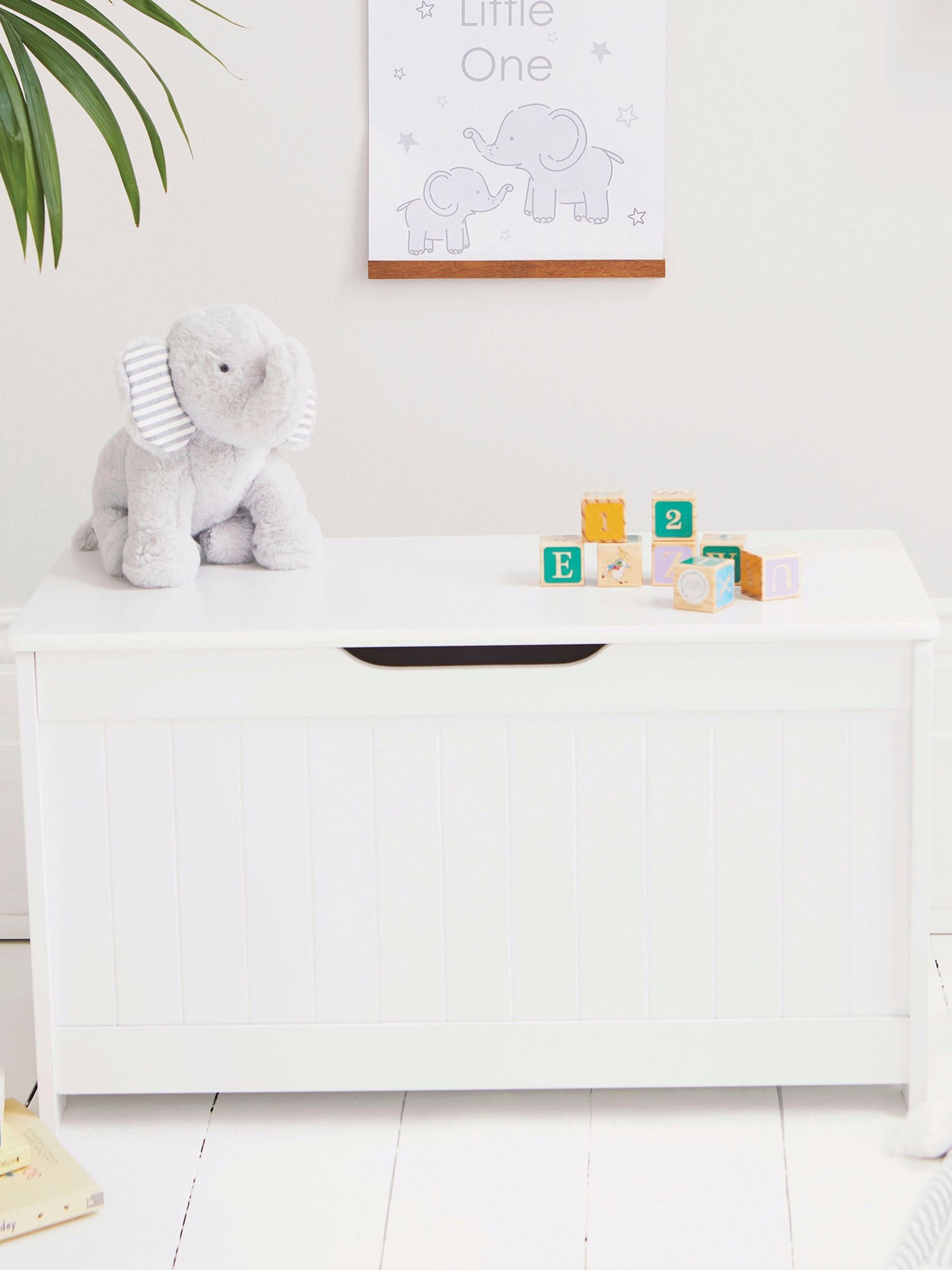 White Toy Chest - Image 1 of 1