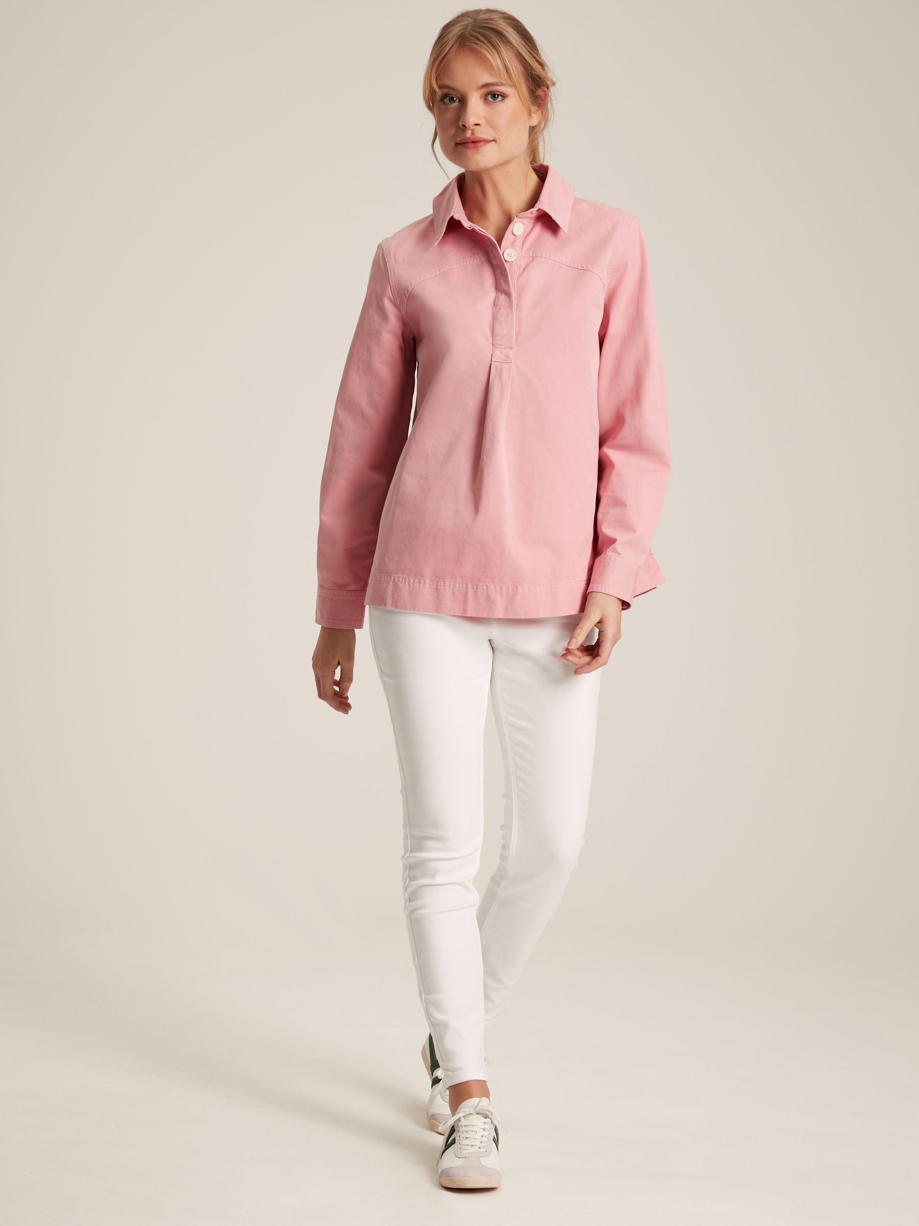 Brinley Pink Cotton Deck Shirt - Image 2 of 7