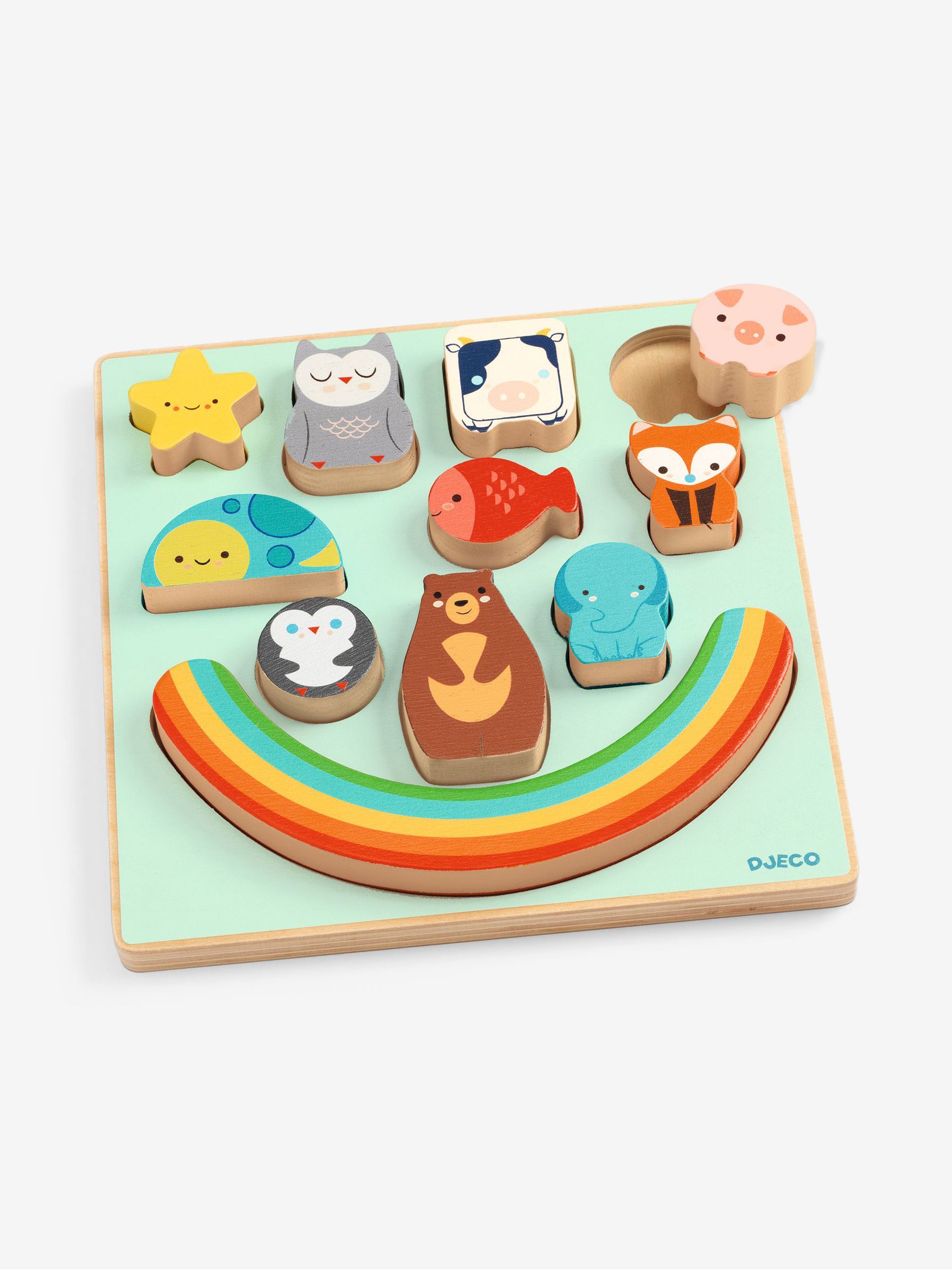 Djeco Puzz & Boom Rainbow - Image 1 of 4