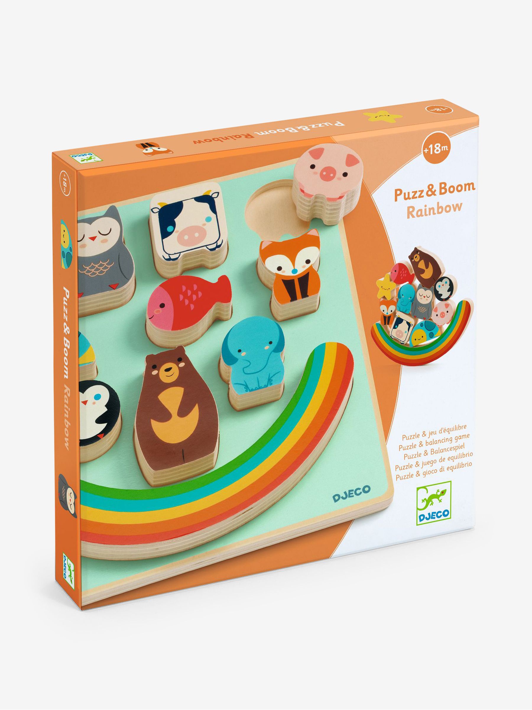 Djeco Puzz & Boom Rainbow - Image 3 of 4