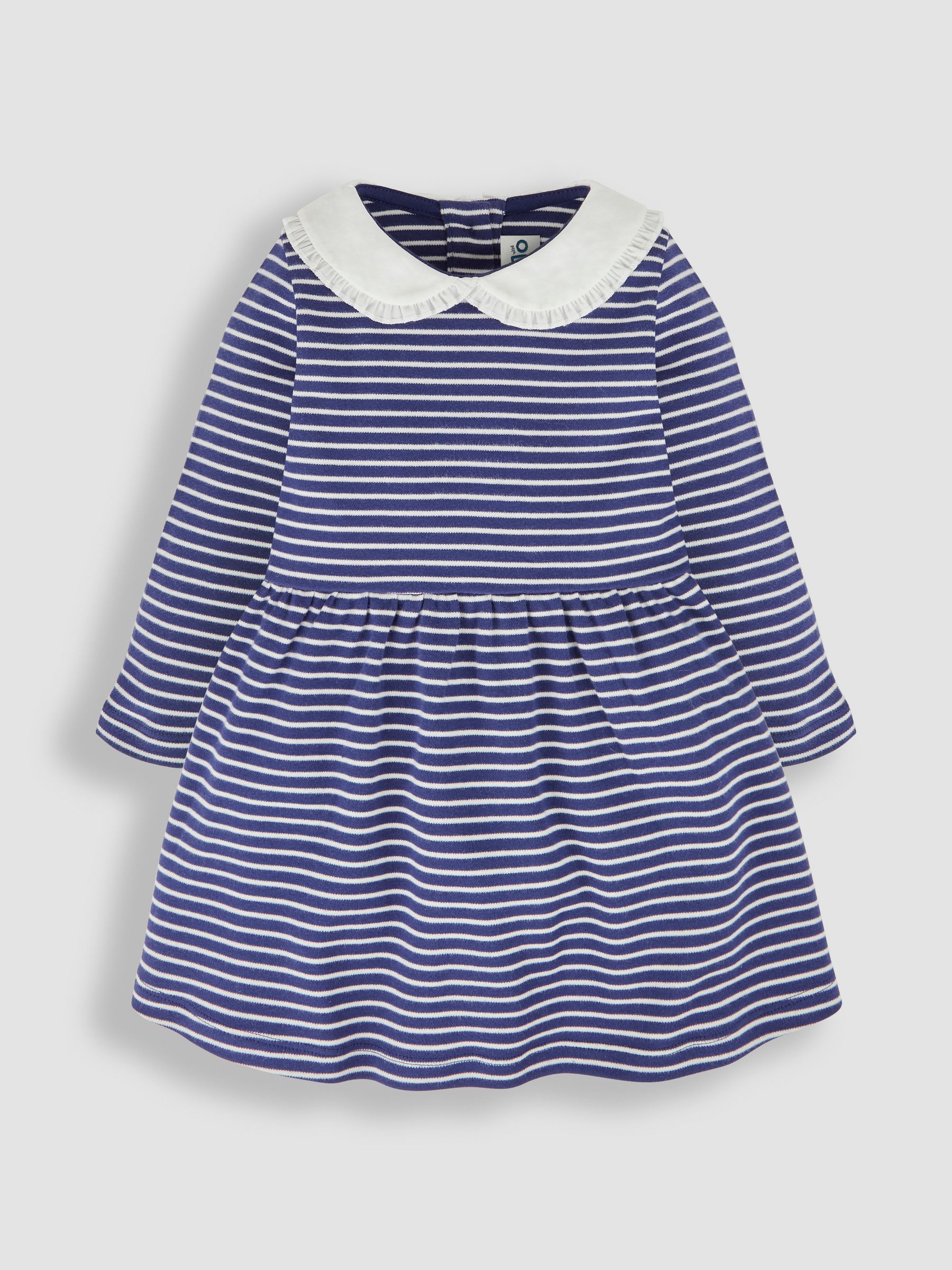 Navy Peter Pan Jersey Dress - Image 1 of 3