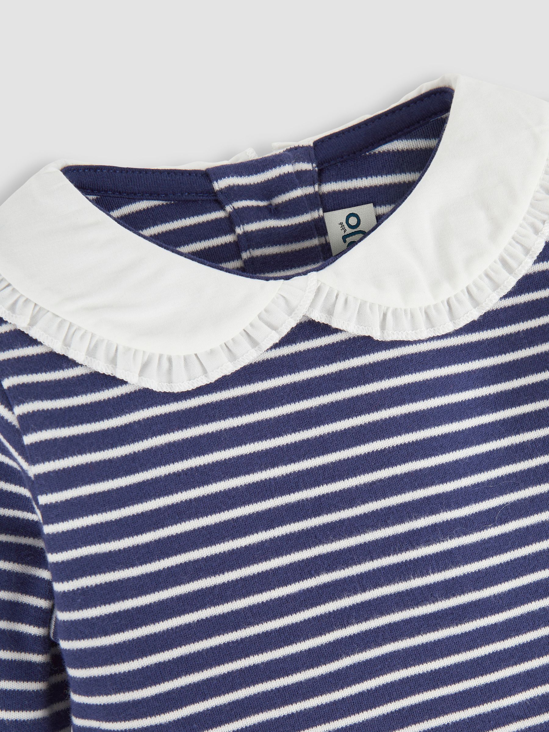Navy Peter Pan Jersey Dress - Image 2 of 3
