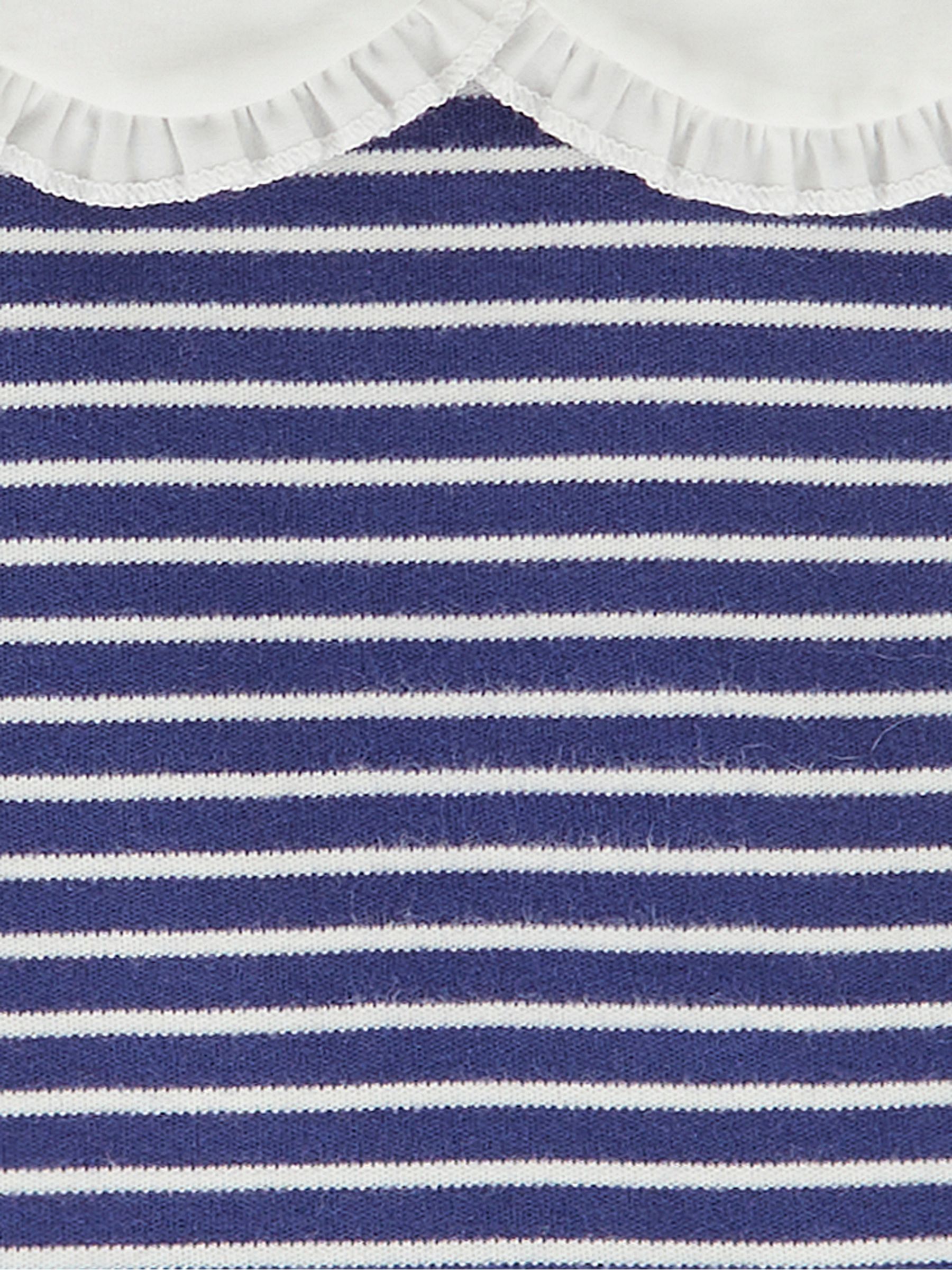 Navy Peter Pan Jersey Dress - Image 3 of 3