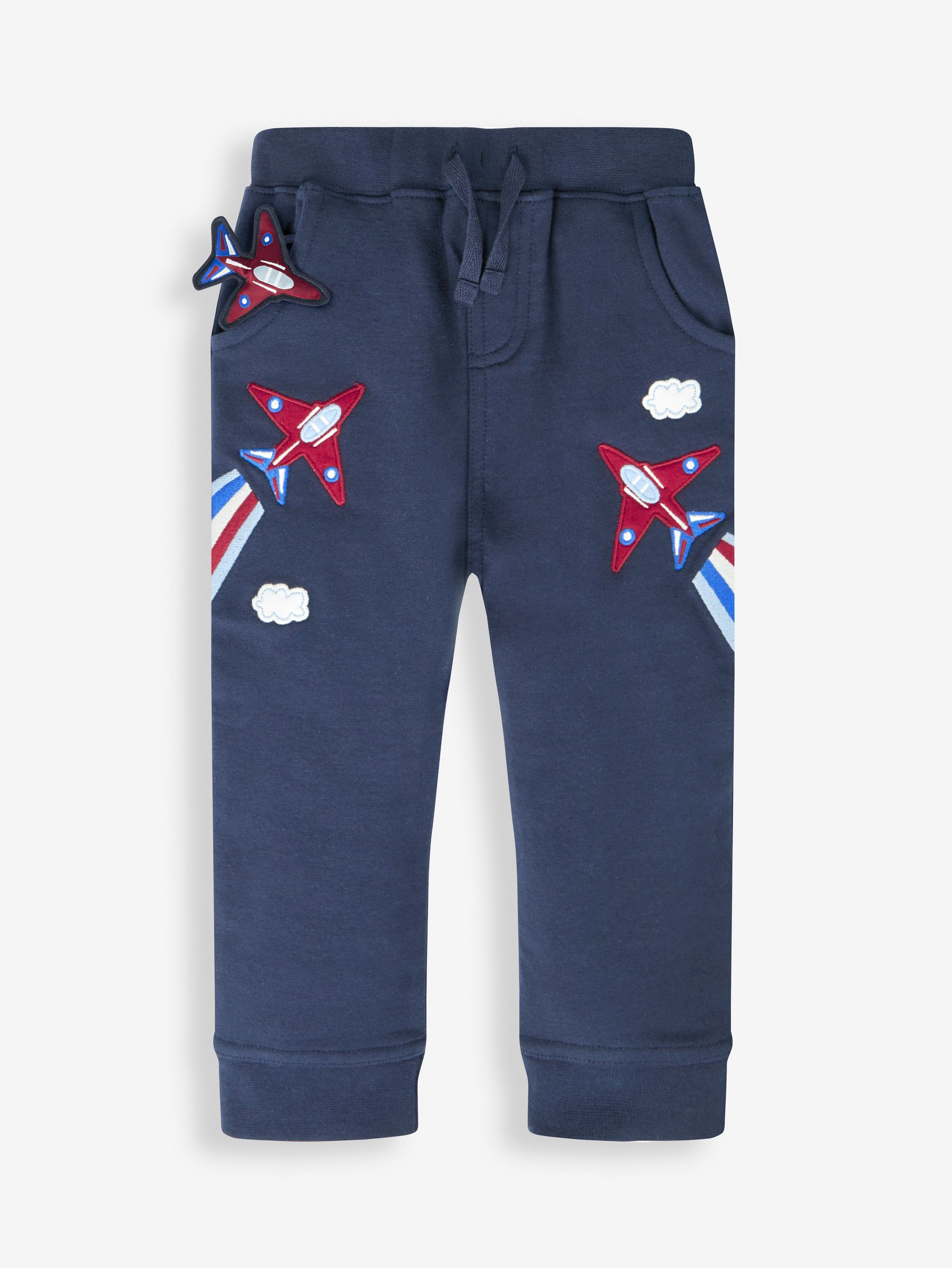Red Arrows Appliqué With Pet In Pocket Joggers in Navy Blue Red Arrows - Image 2 of 4