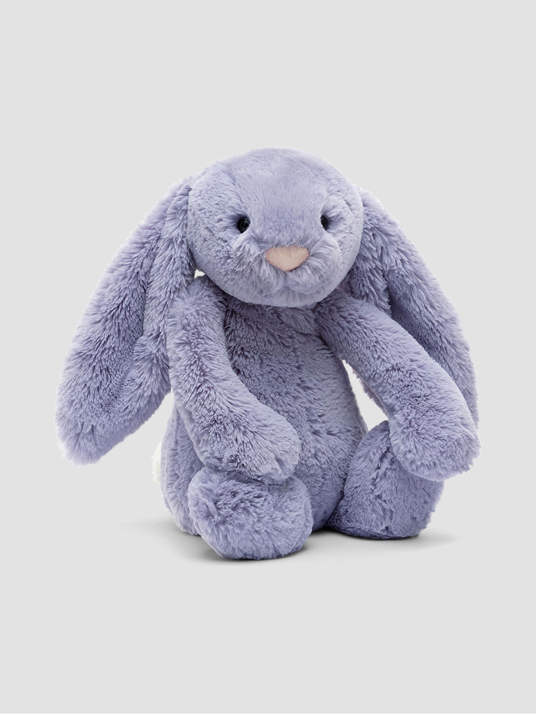 Purple Jellycat Bashful Viola Bunny - Image 1 of 3