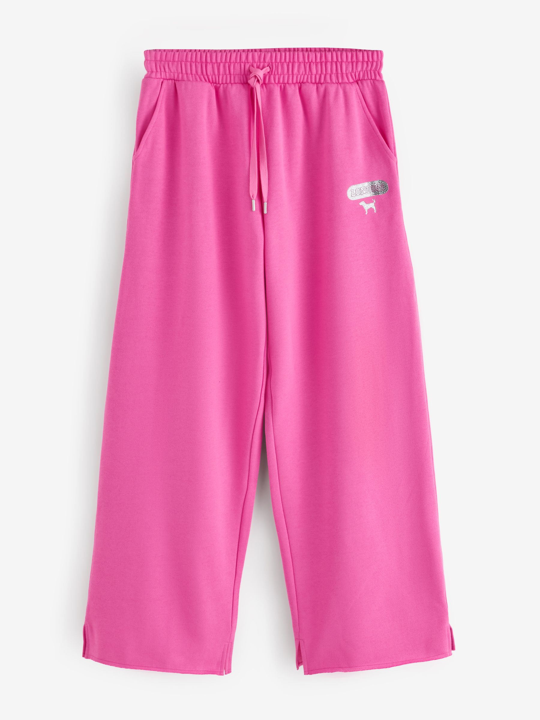 Pink Gossip London Fleece Joggers - Image 3 of 5