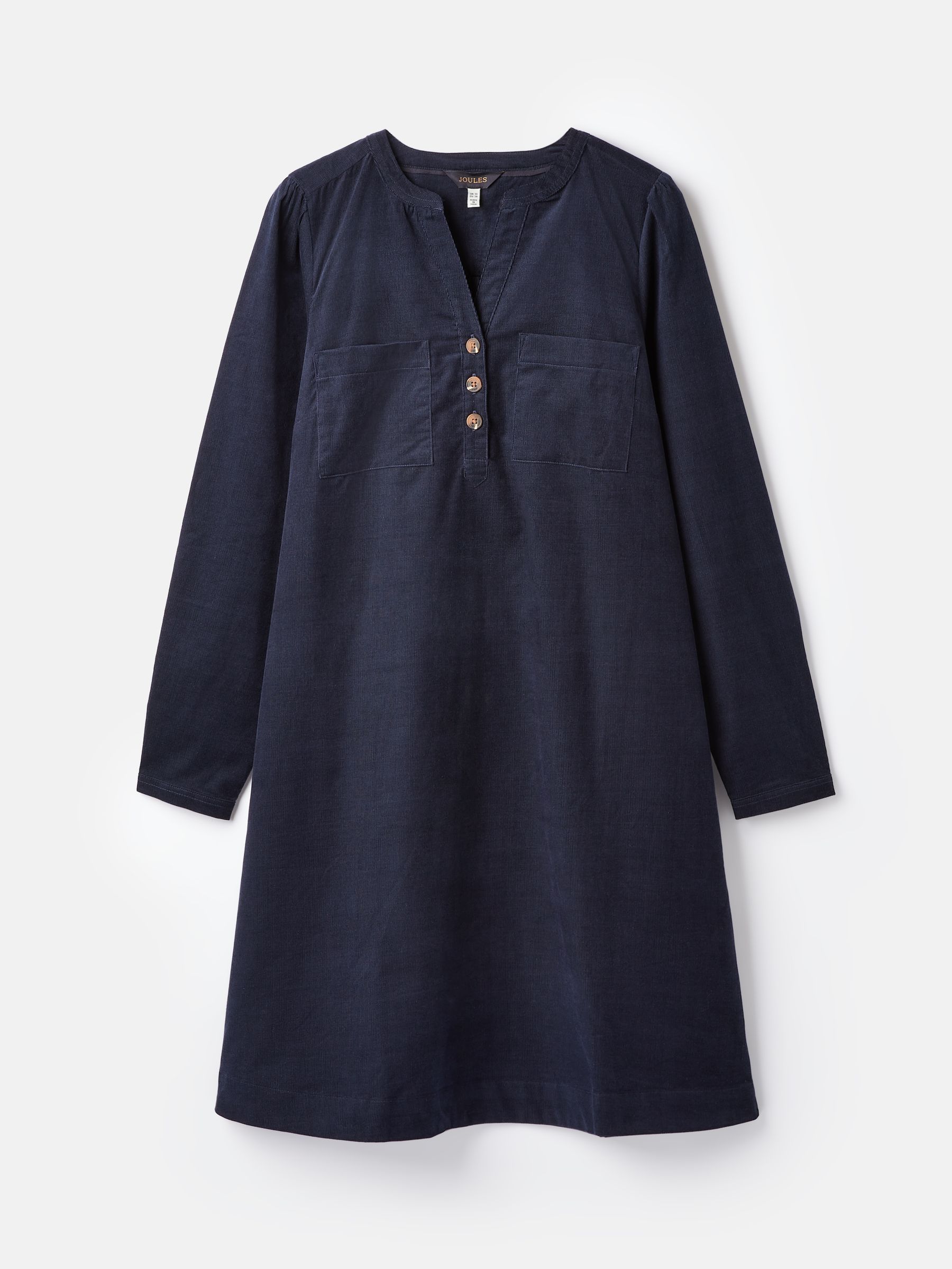 Hattie Navy Corduroy Dress - Image 6 of 6