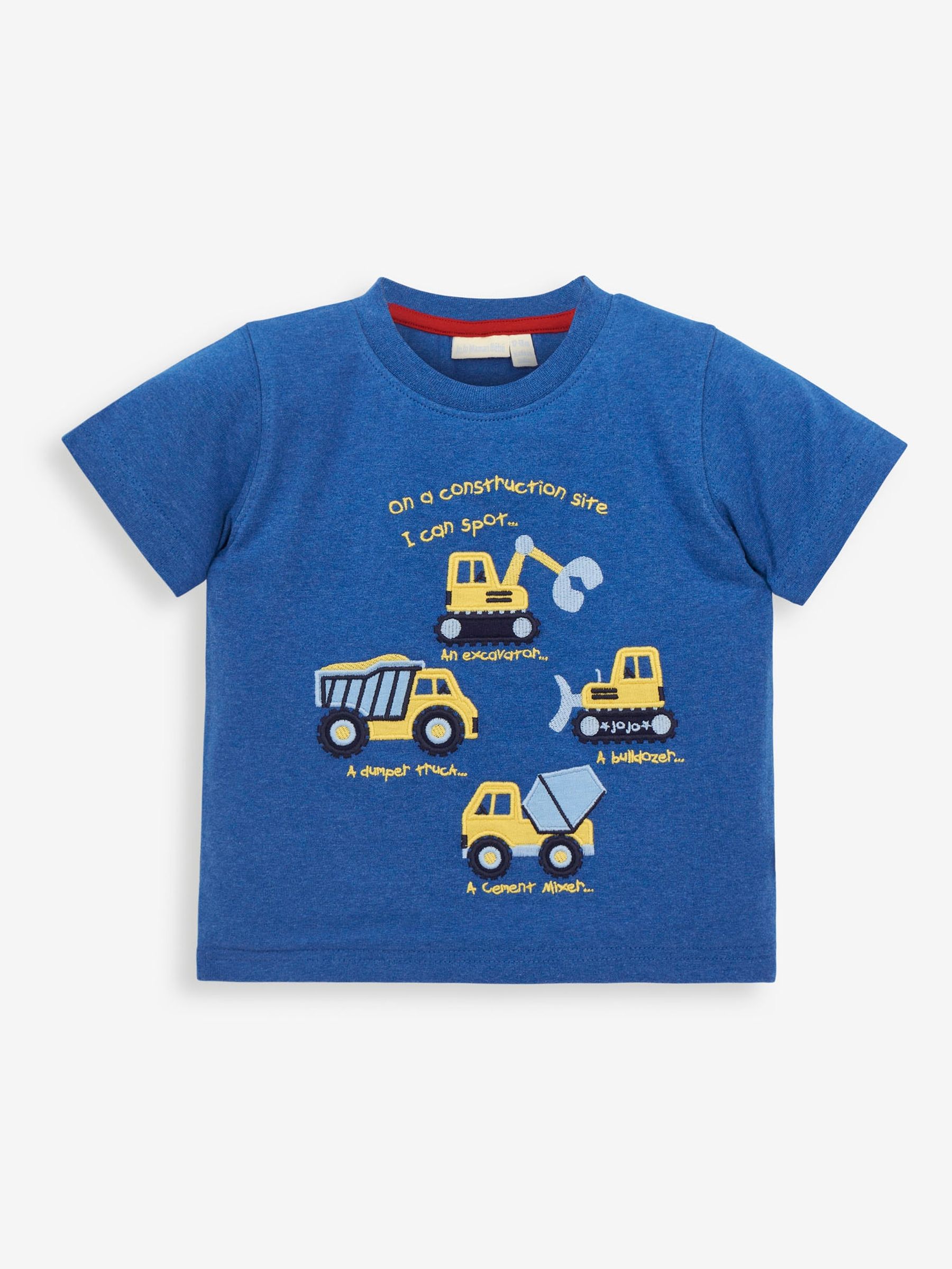 Cobalt Kids' Construction Appliqué T-Shirt - Image 1 of 2