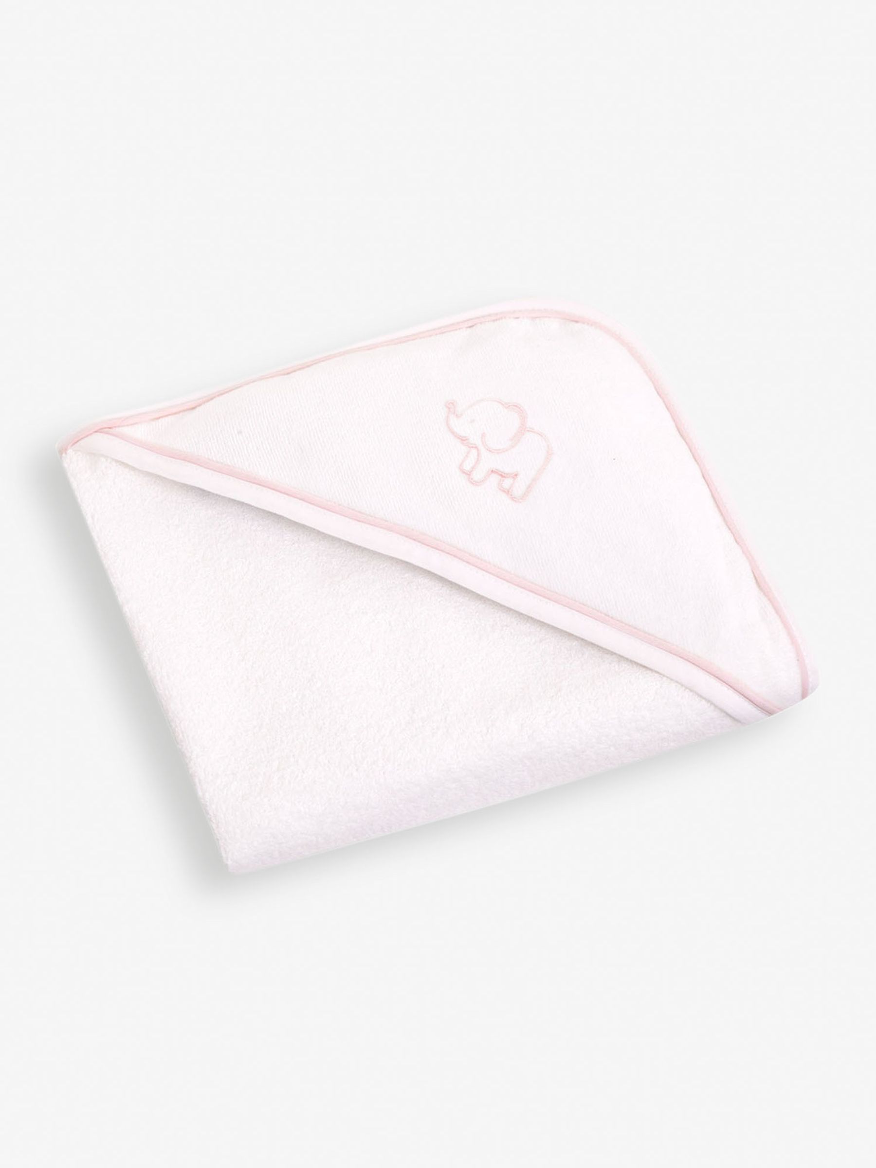 Pink Elephant Hooded Towel - Image 1 of 1