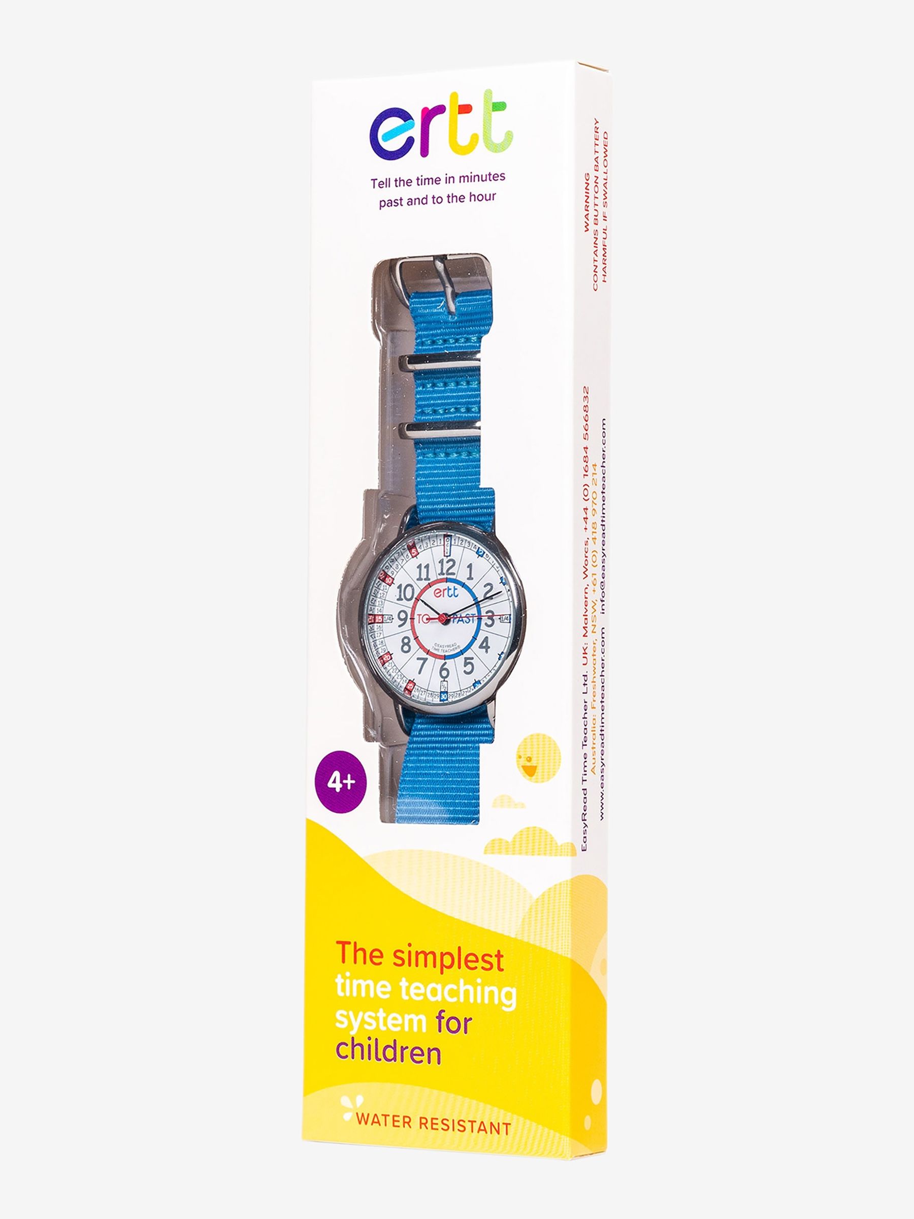 Blue EasyRead Time Teacher Children's Wrist Watch - Image 2 of 2
