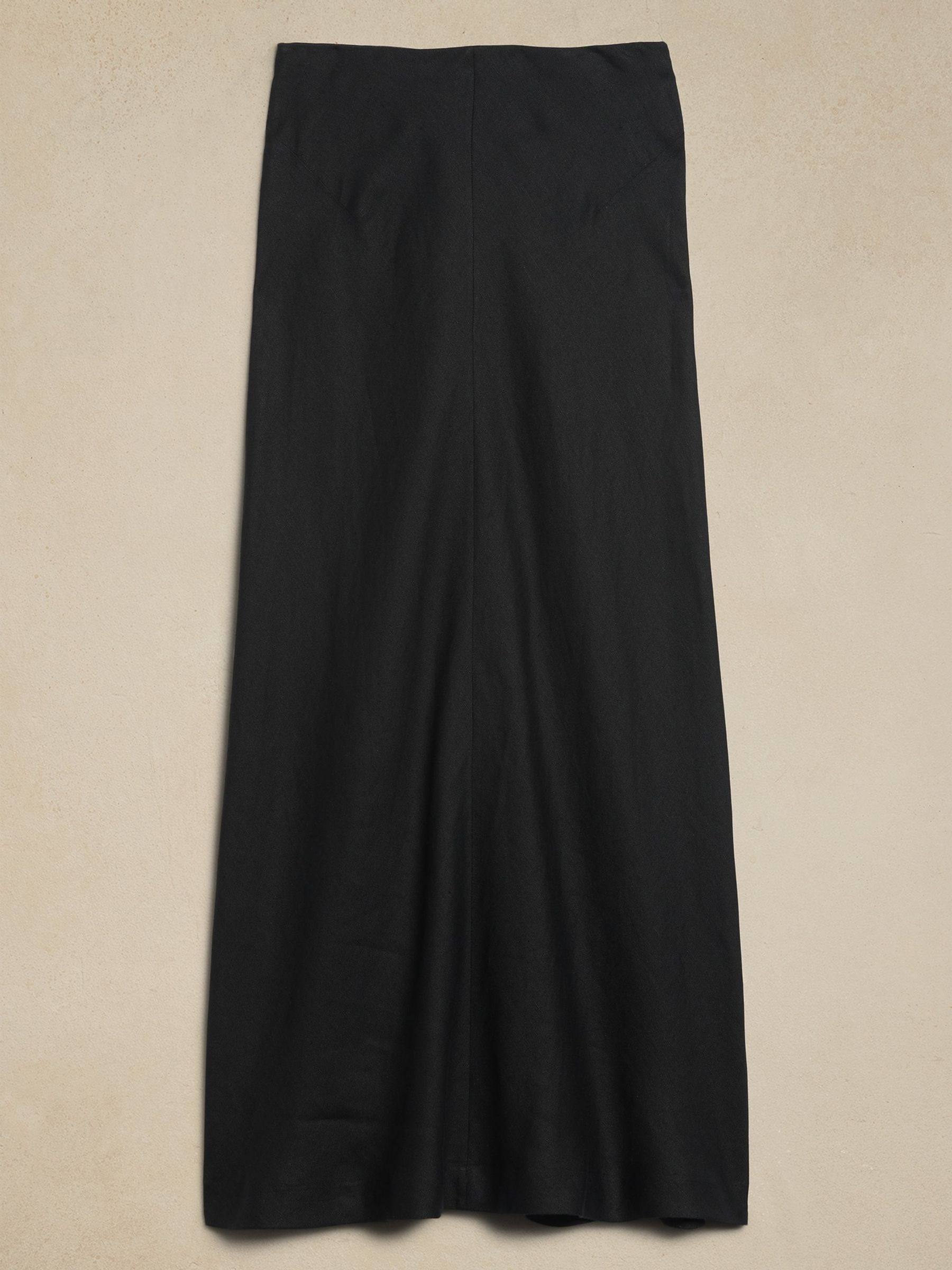 Banana Republic Black Lisa Linen Maxi Skirt - Image 5 of 5