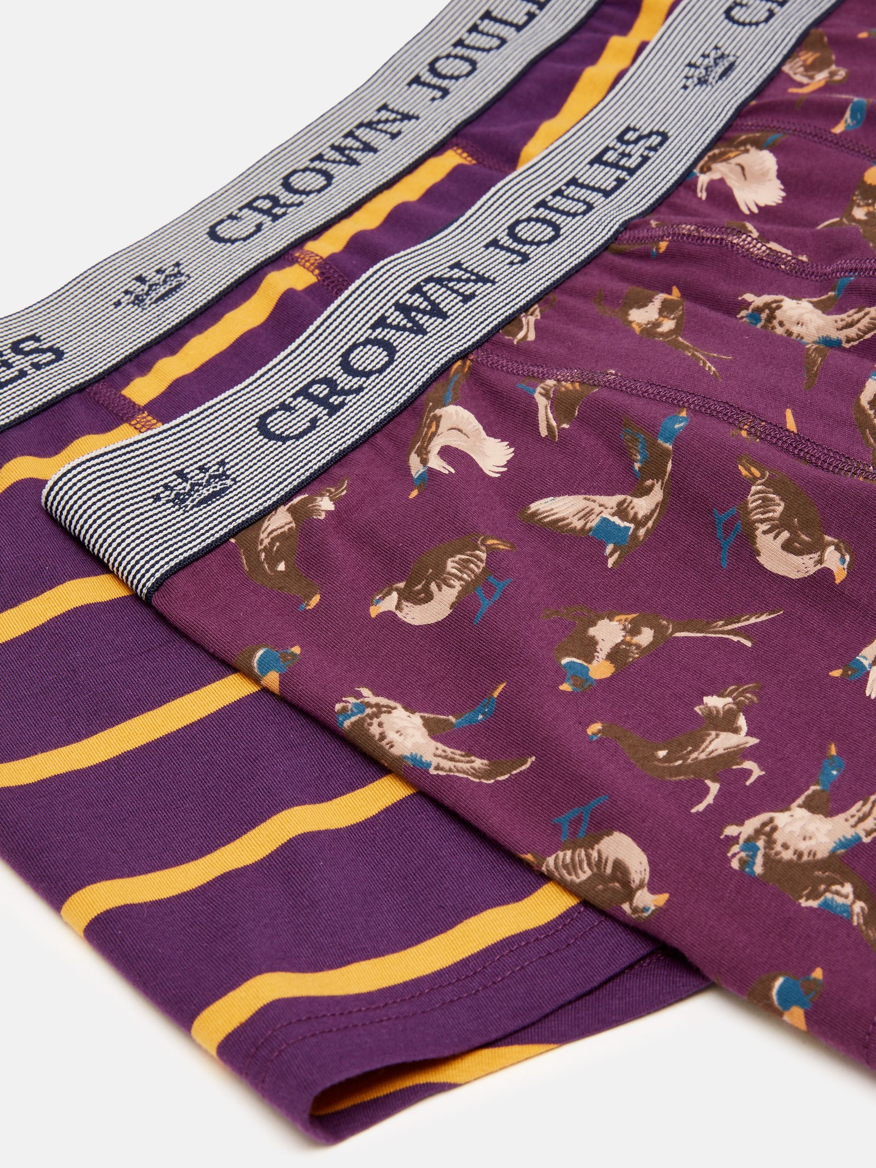 Crown Joules Game For It Cotton Boxer Briefs (2 Pack) - Image 4 of 4