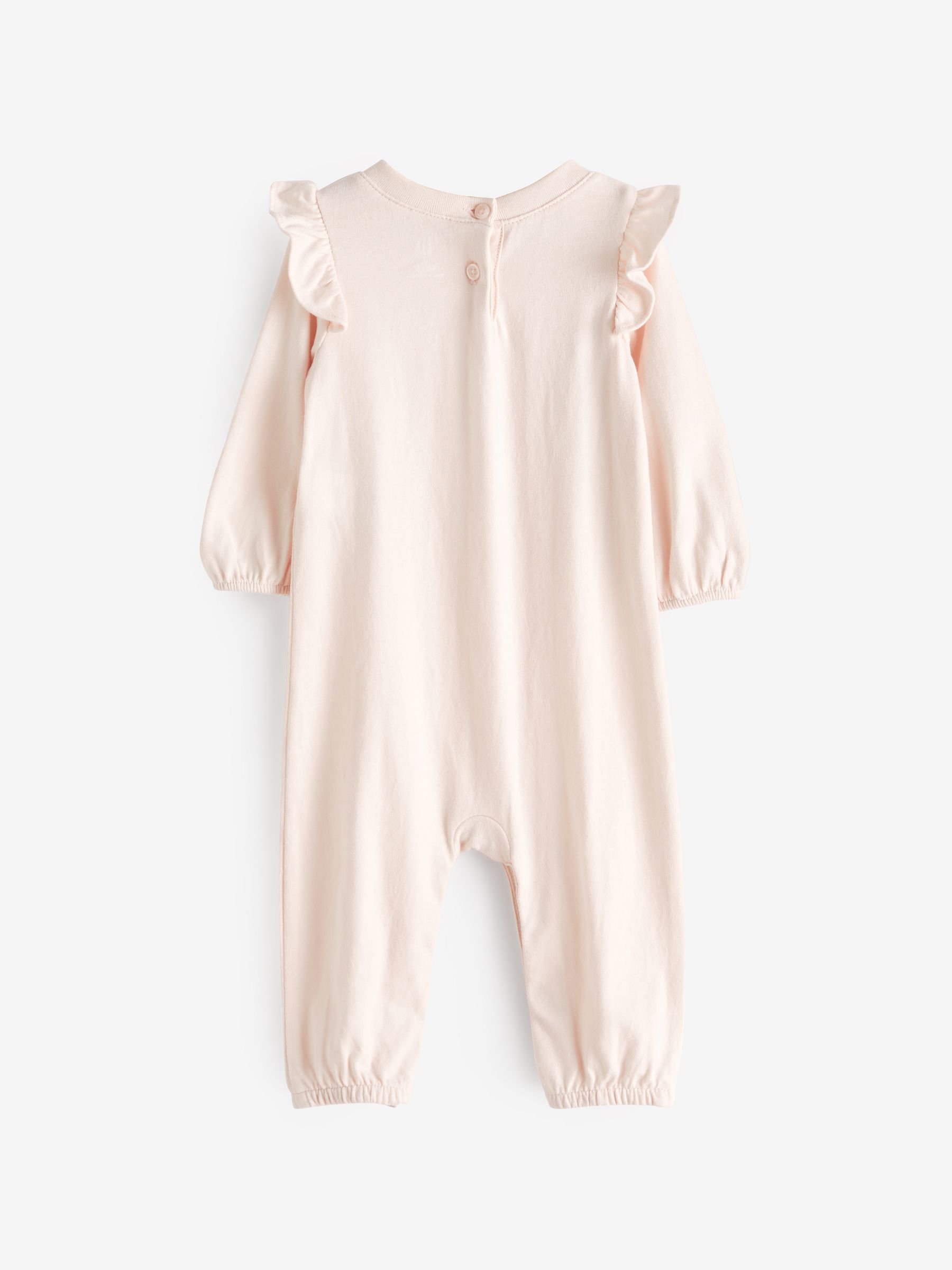 Pink Logo Baby Sleepsuit (Newborn-24mths) - Image 2 of 3