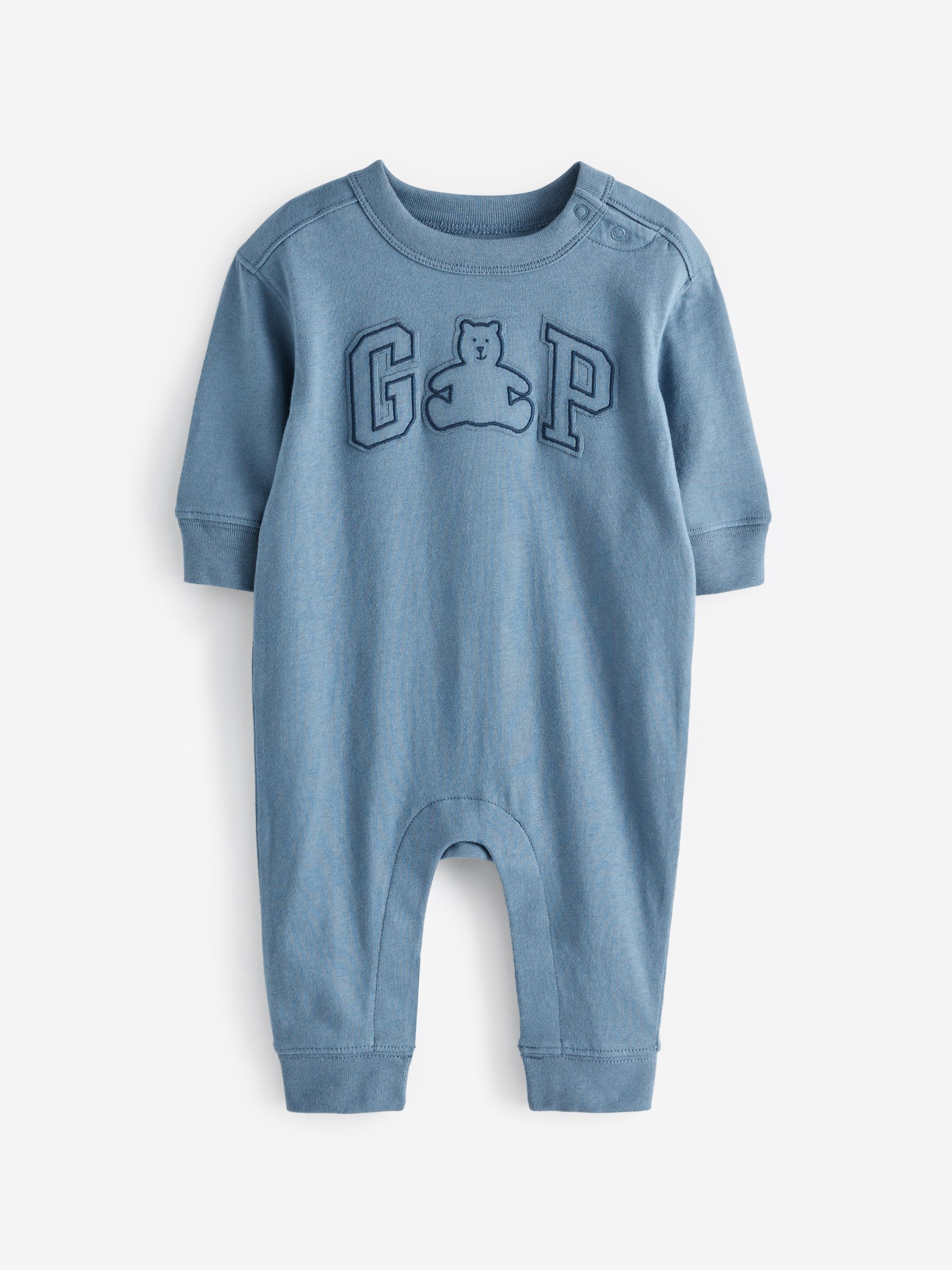 Blue Logo Baby Sleepsuit (Newborn-24mths) - Image 1 of 1