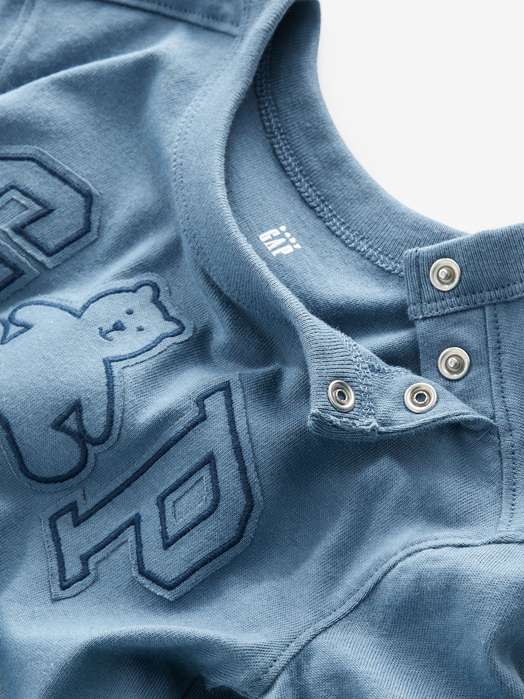 Blue Logo Baby Sleepsuit (Newborn-24mths) - Image 3 of 3
