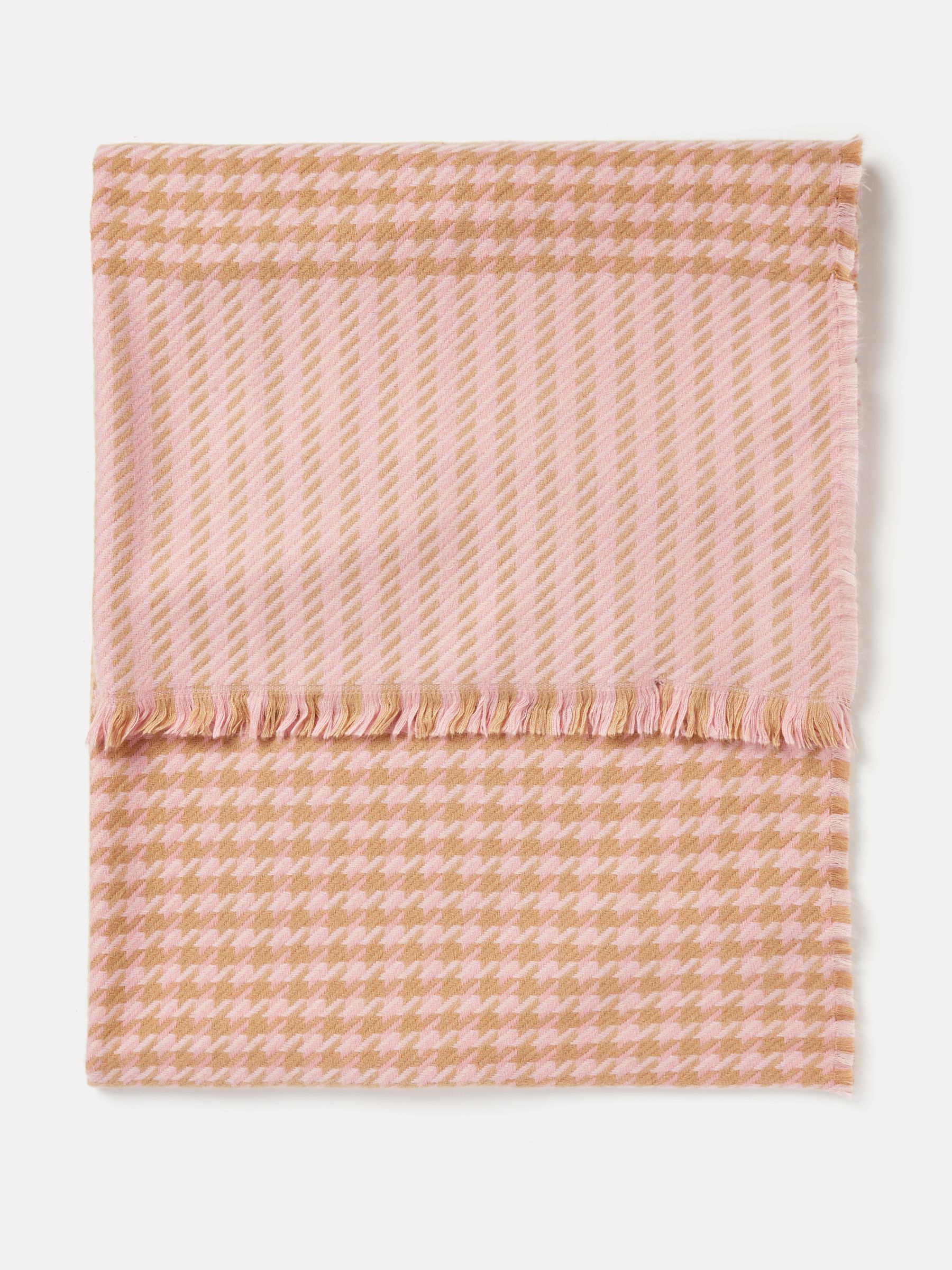 Bracewell Sand Oversized Blanket Scarf - Image 4 of 5