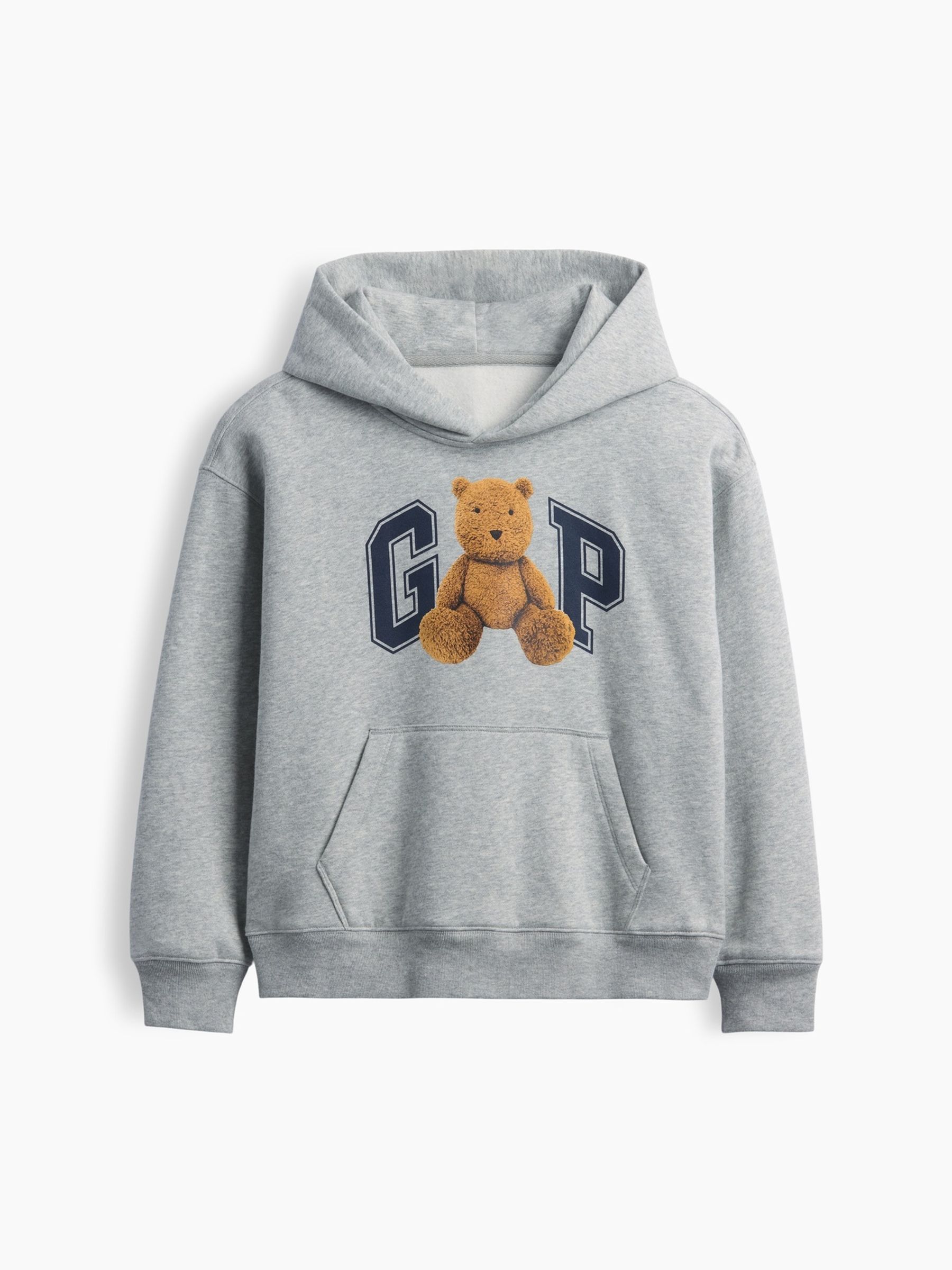 Grey Vintage Soft Brannan Bear Logo Hoodie - Image 5 of 5 Grey Vintage Soft Brannan Bear Logo Hoodie - Image 5 of 5