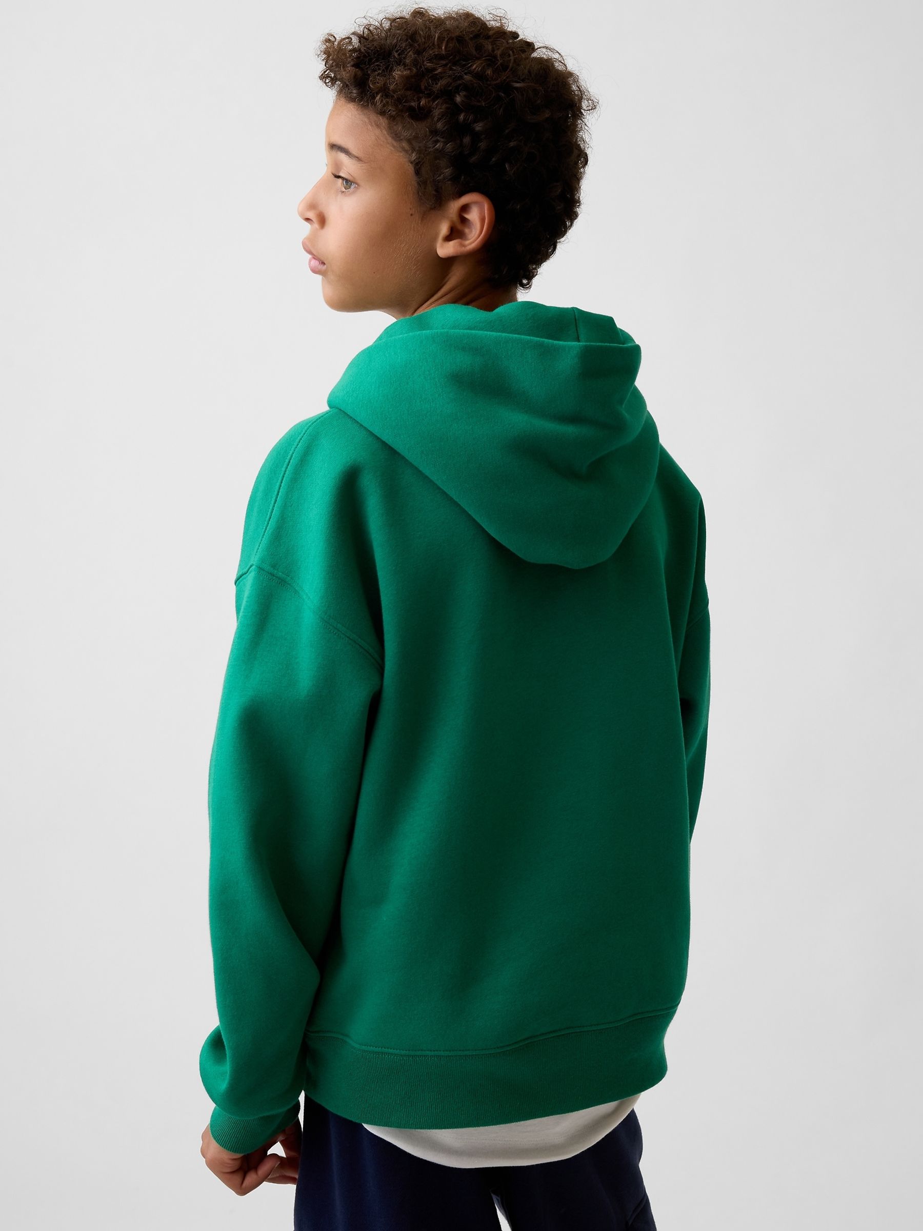 Green Vintage Soft Relaxed Logo Hoodie - Image 2 of 7