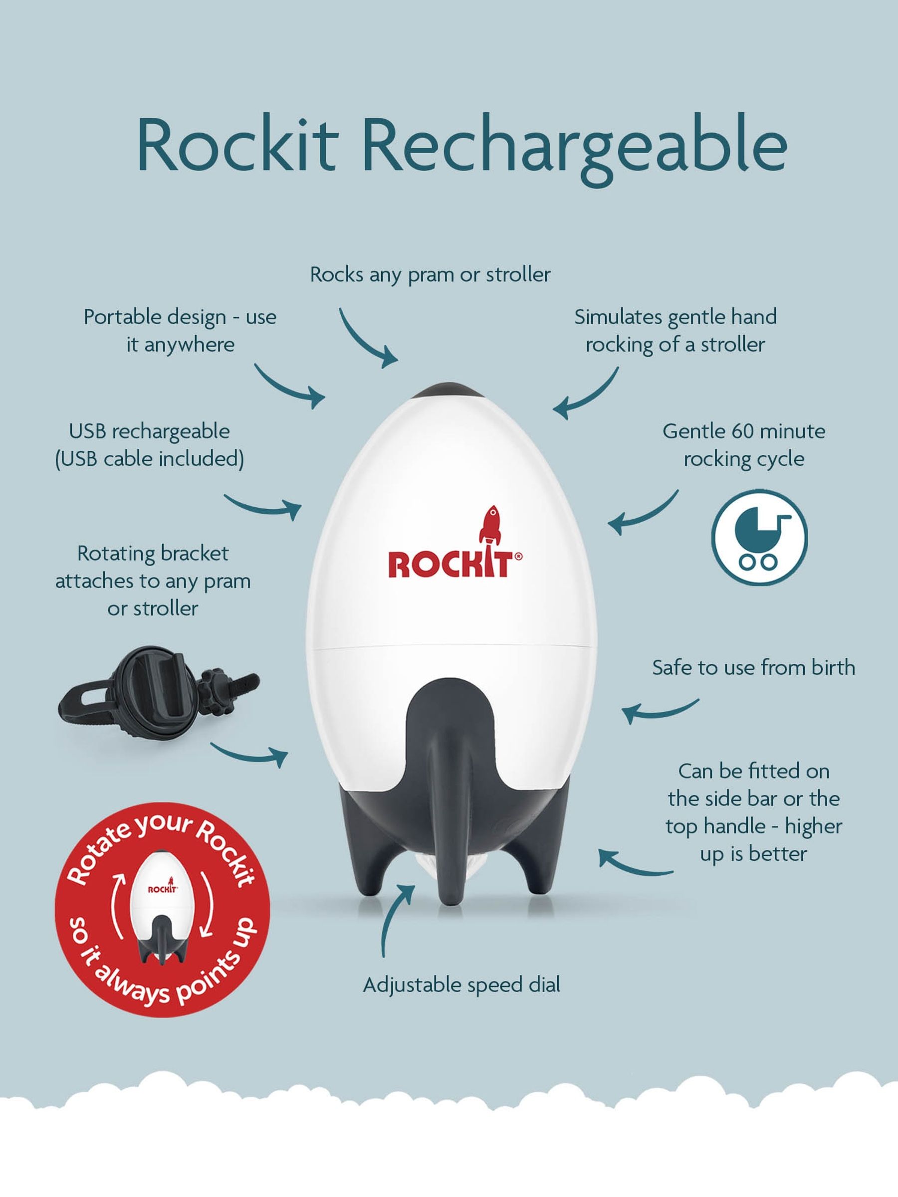 Rockit Rocker Rechargeable - Image 12 of 12