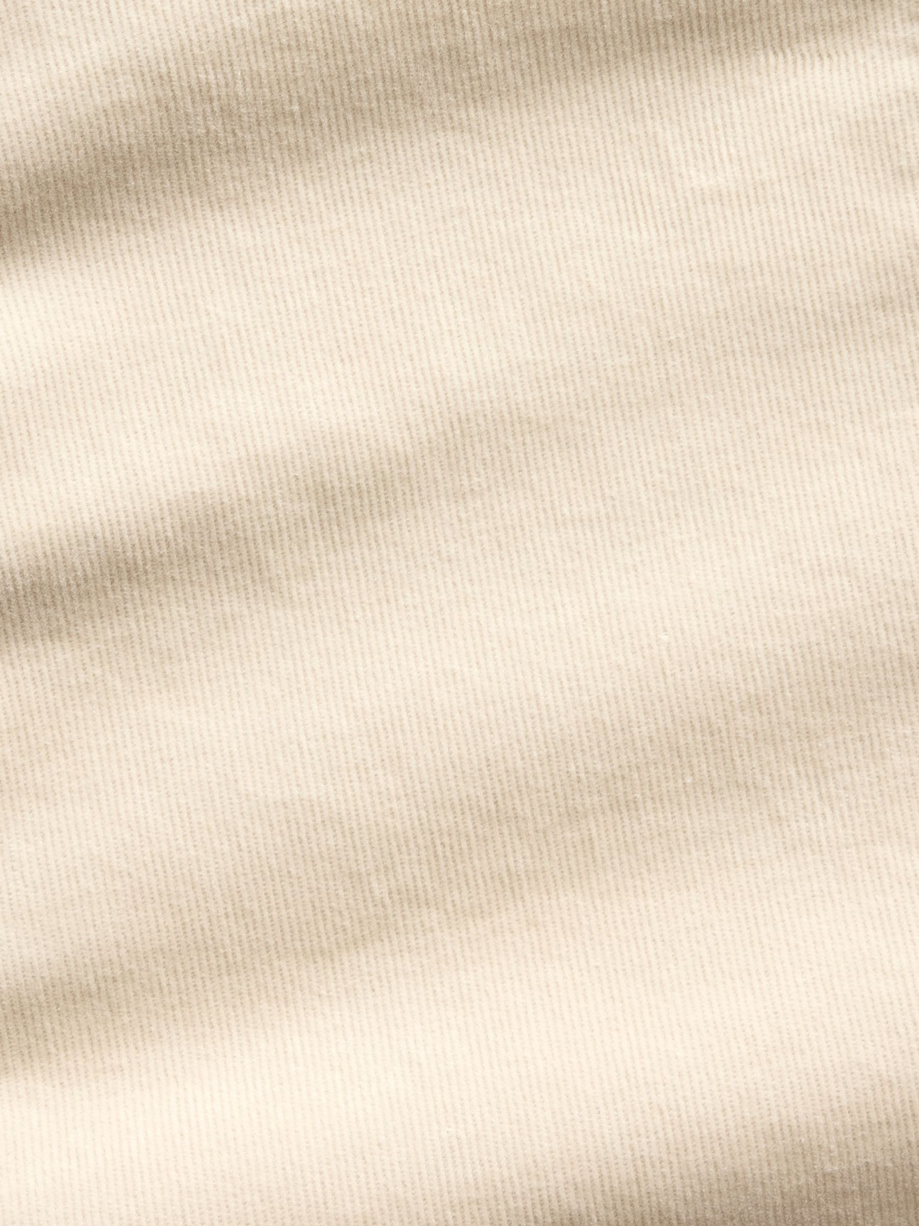 Cream Corduroy Low Rise Stride Wide-Leg Jeans - Image 2 of 2