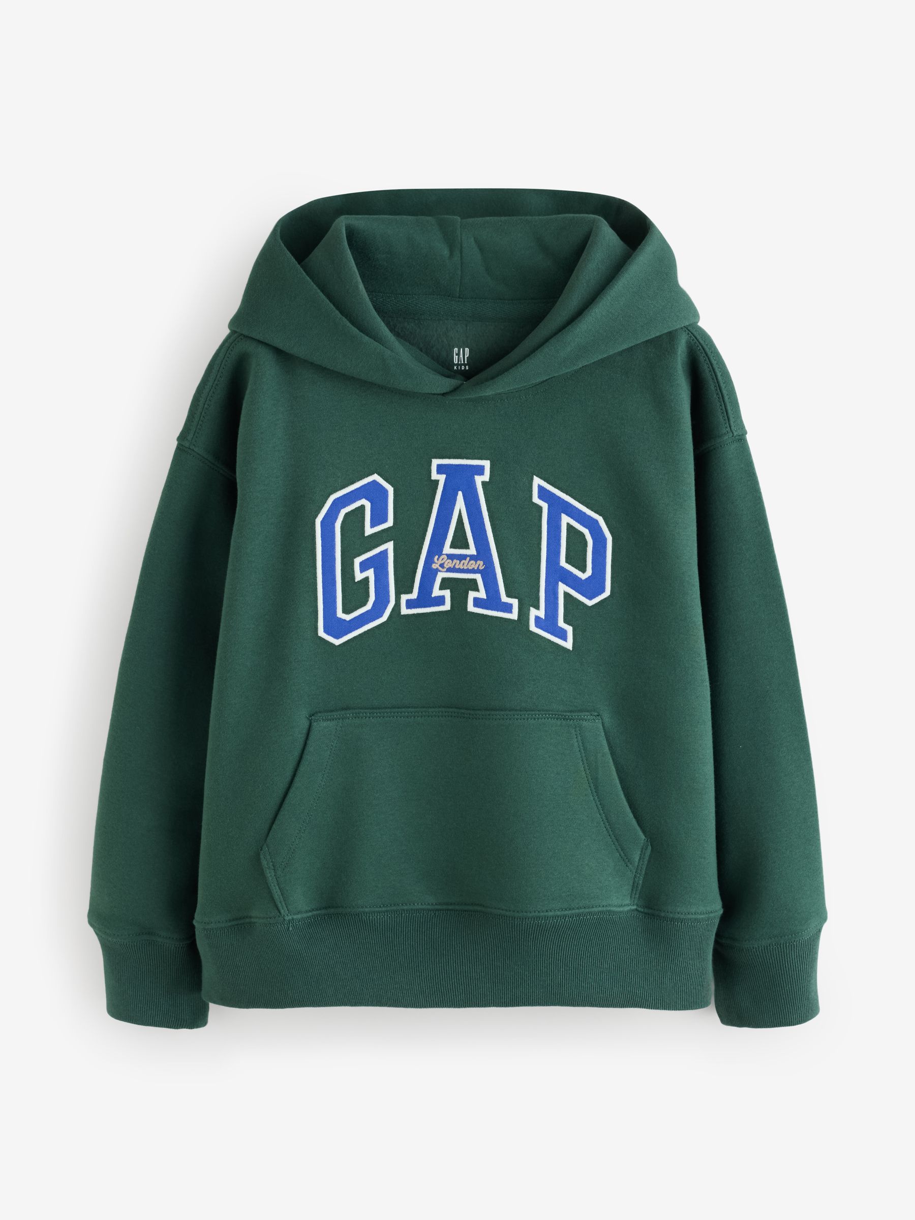 Green London Arch Logo Hoodie - Image 1 of 4 Green London Arch Logo Hoodie - Image 1 of 4