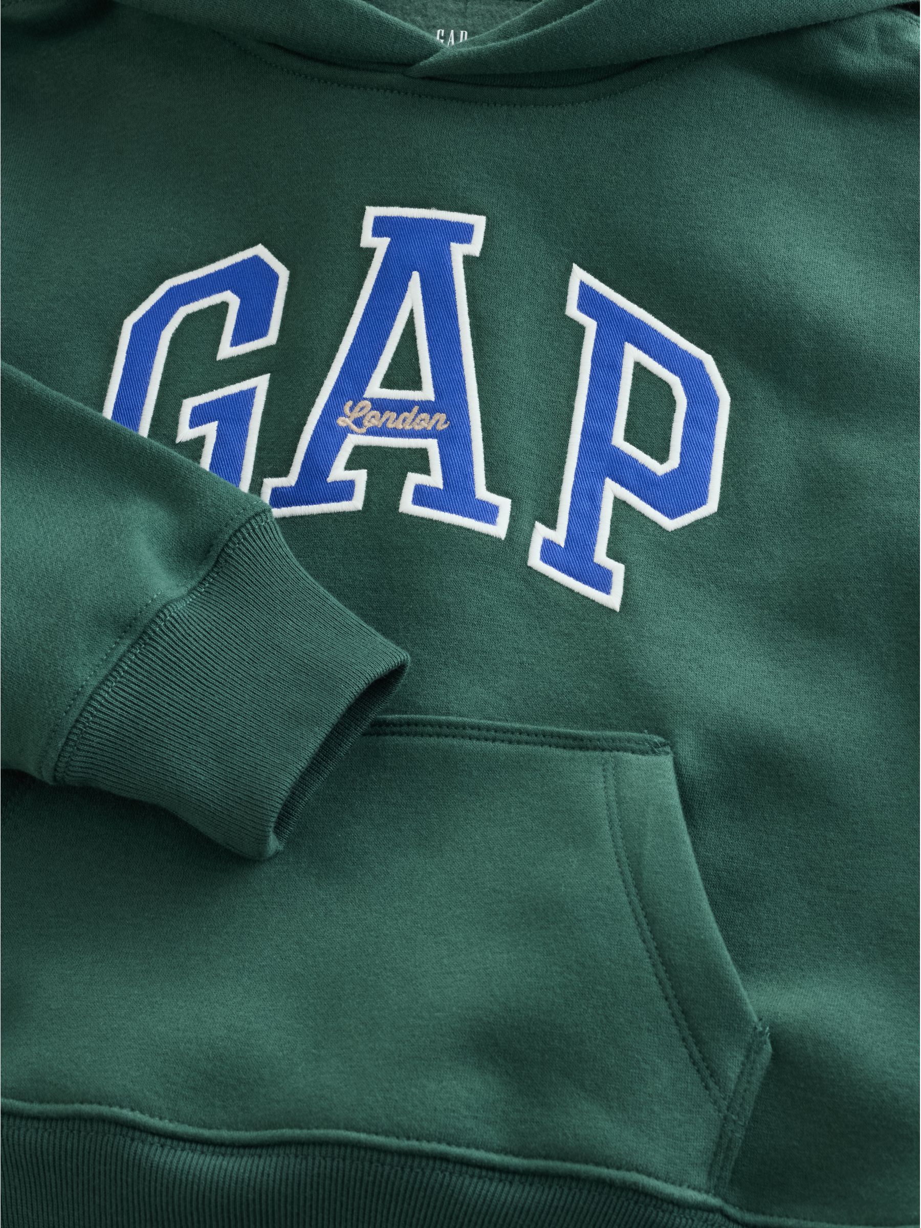 Green London Arch Logo Hoodie - Image 3 of 4