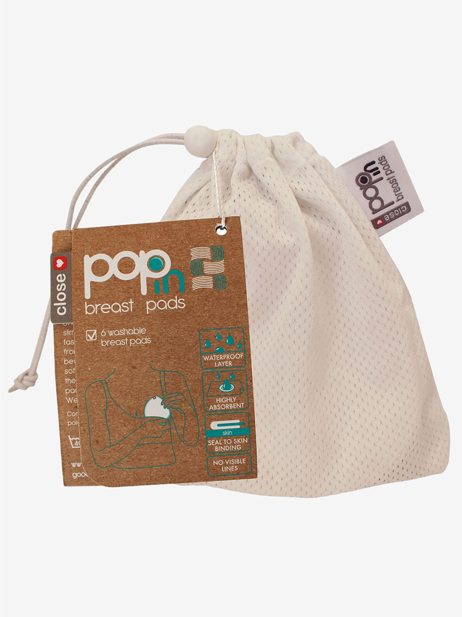 Close Pop-In Reusable Breast Pads - Image 1 of 2