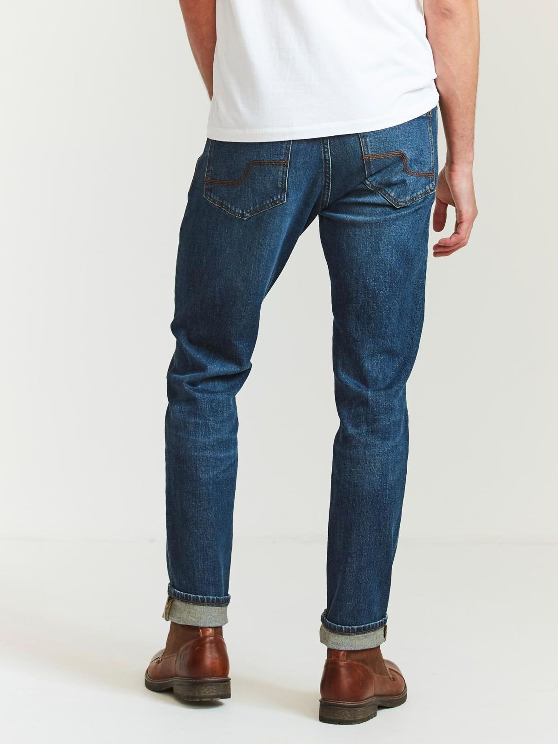 Blue Slim Mid Wash Jeans - Image 2 of 7
