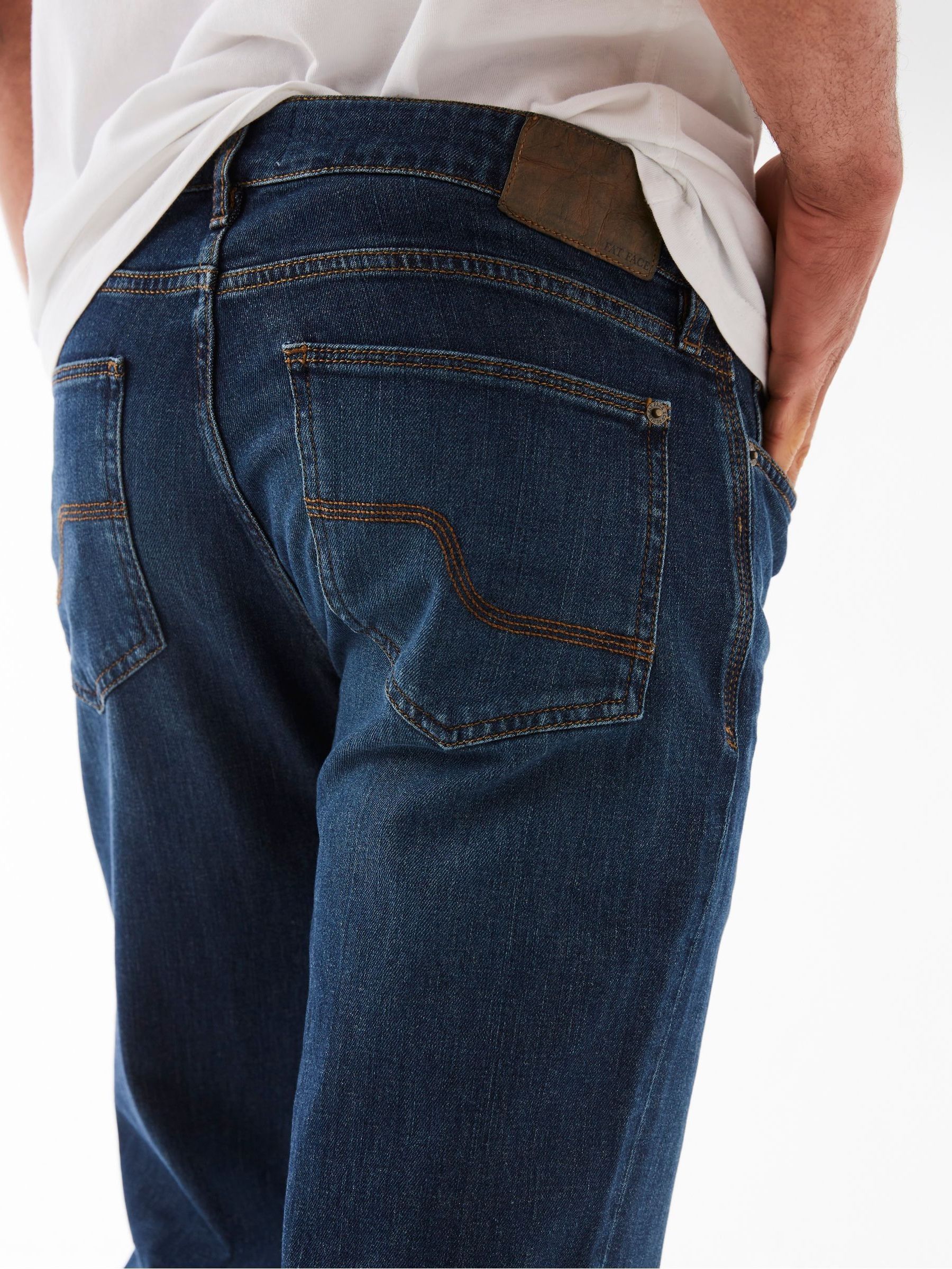 Blue Slim Mid Wash Jeans - Image 6 of 7