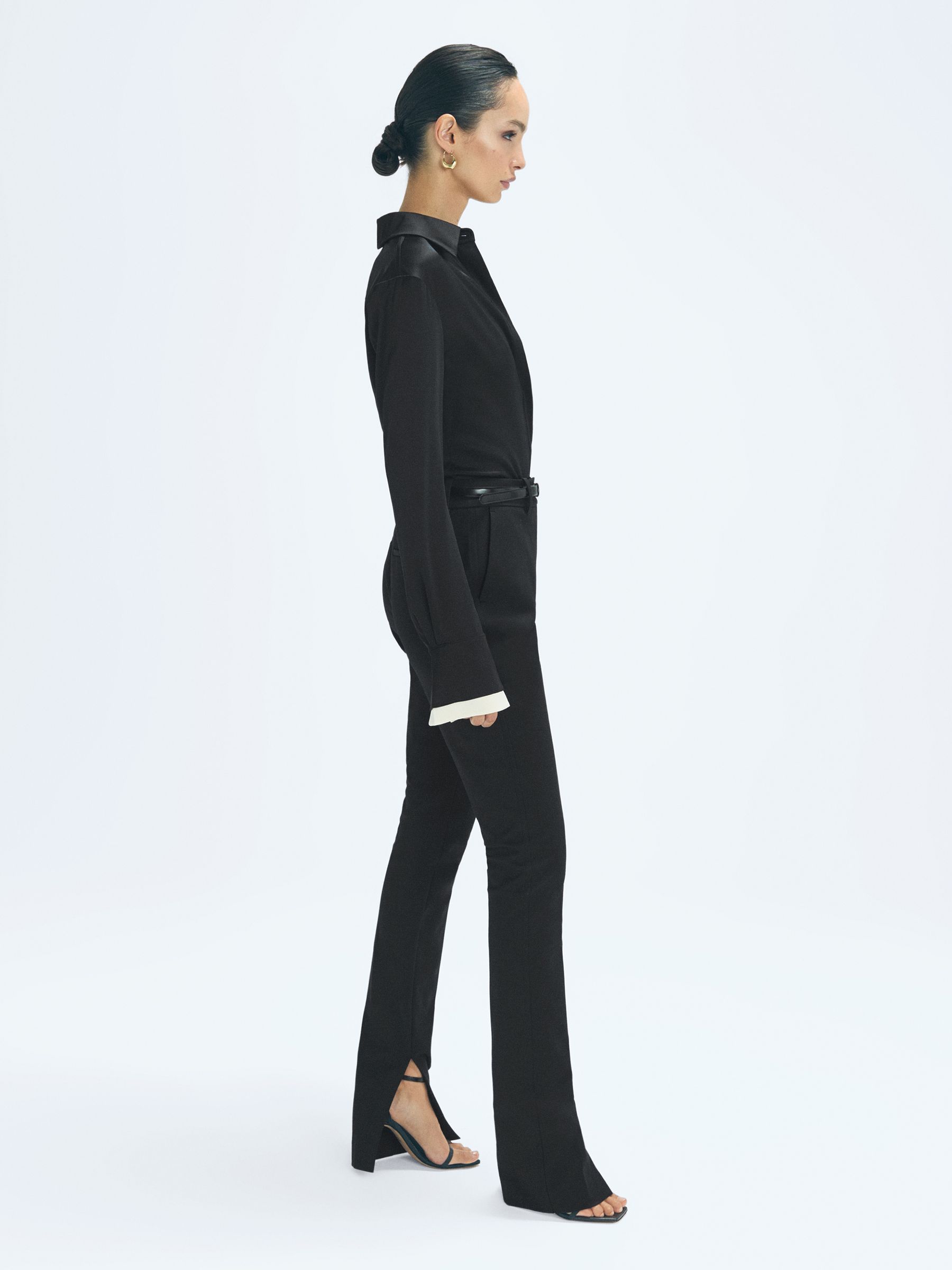 Super Skinny Fit Trousers in Black - Image 3 of 5